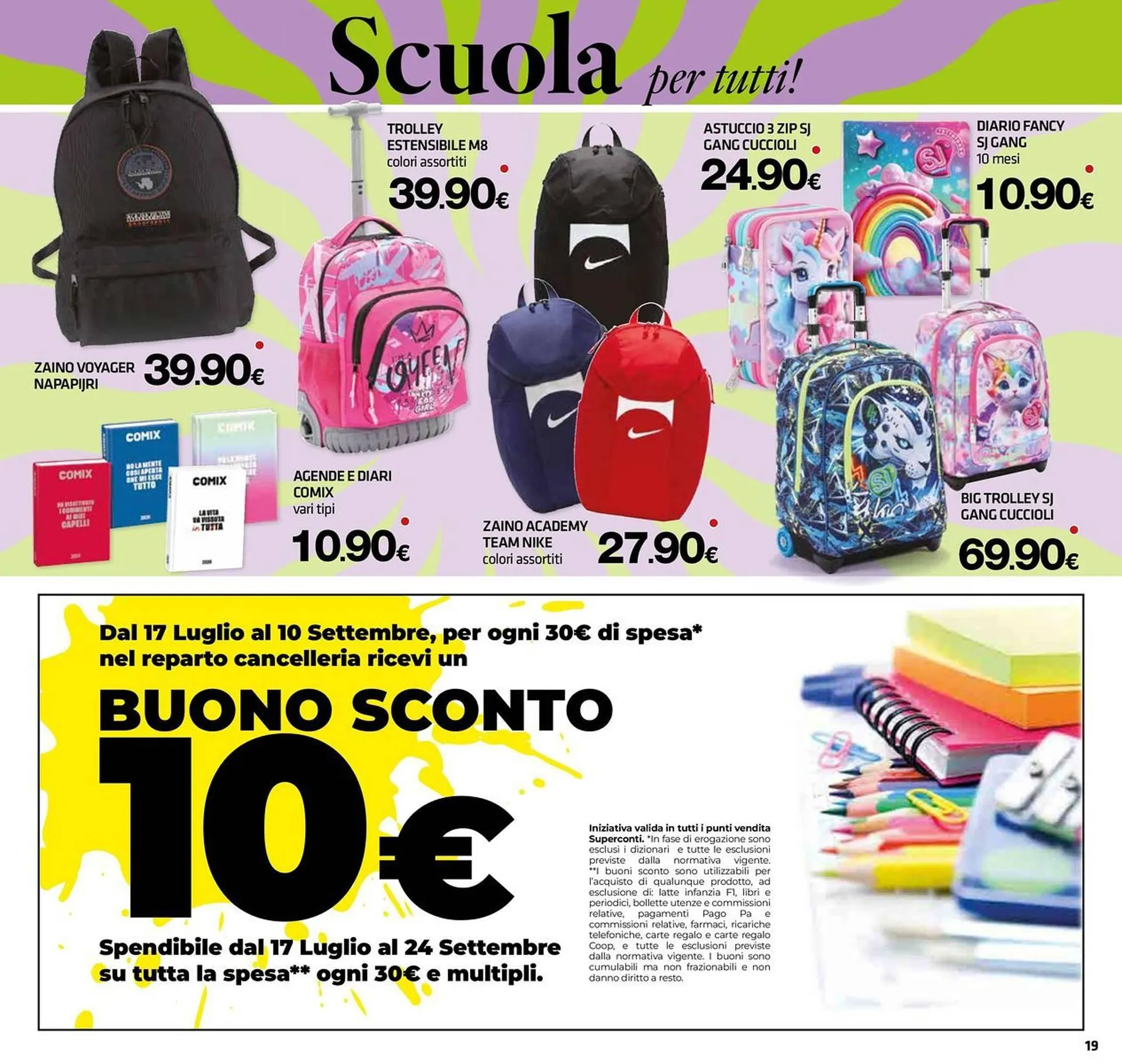 Volantino Superconti da 17 luglio a 30 luglio di 2025 - Pagina del volantino 20