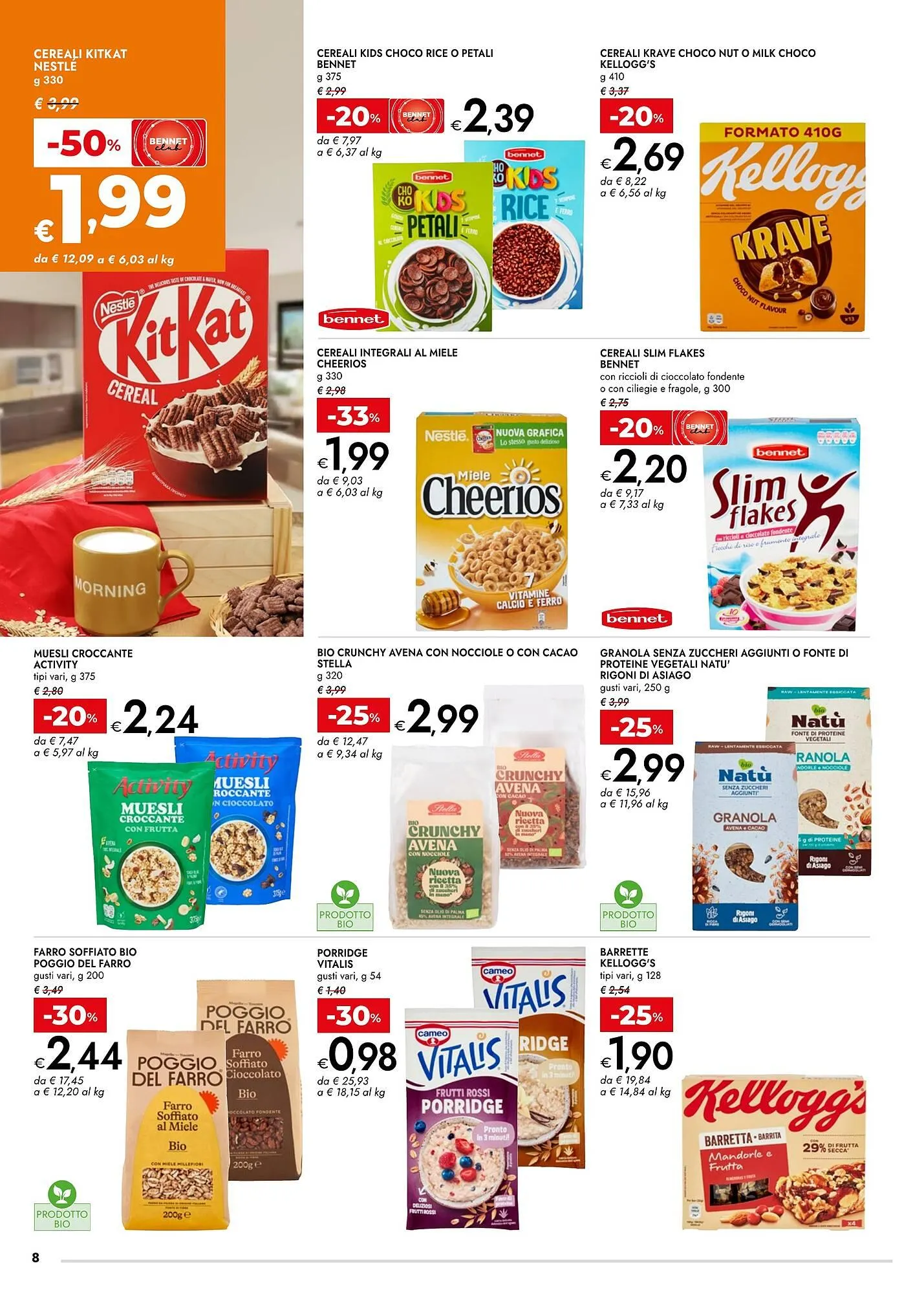 Volantino Bennet da 19 febbraio a 4 marzo di 2026 - Pagina del volantino 8