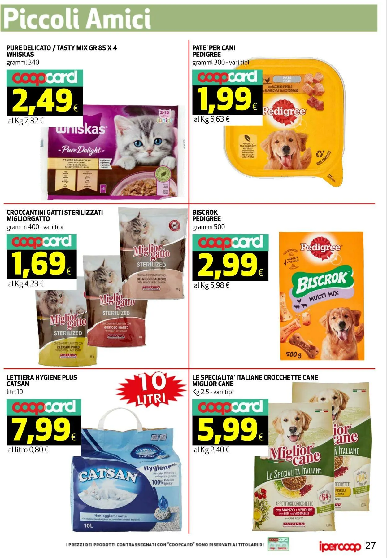 Coop Volantino attuale da 6 agosto a 17 agosto di 2025 - Pagina del volantino 27