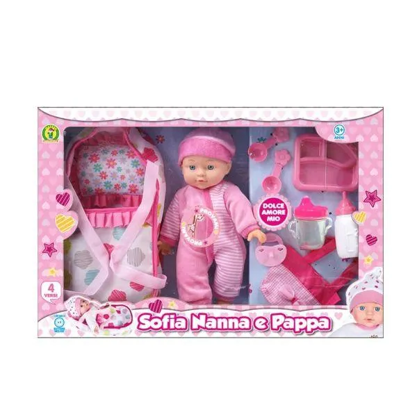 Bambola Sofia con accessori - Mazzeo Giocattoli