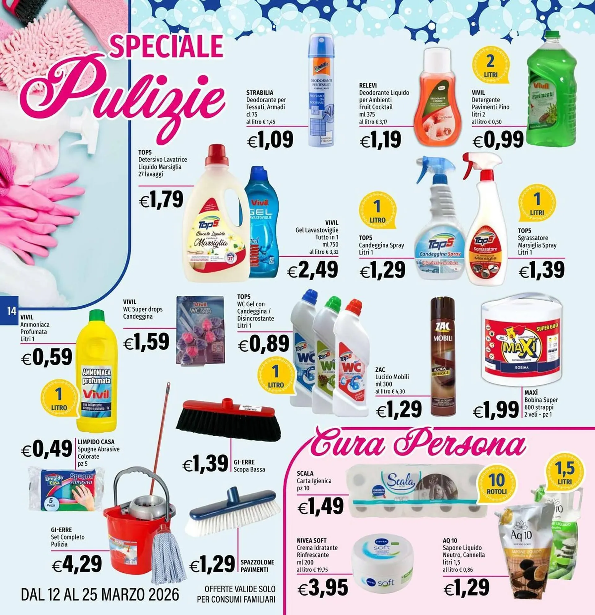 Volantino Hurrà da 12 marzo a 25 marzo di 2026 - Pagina del volantino 14