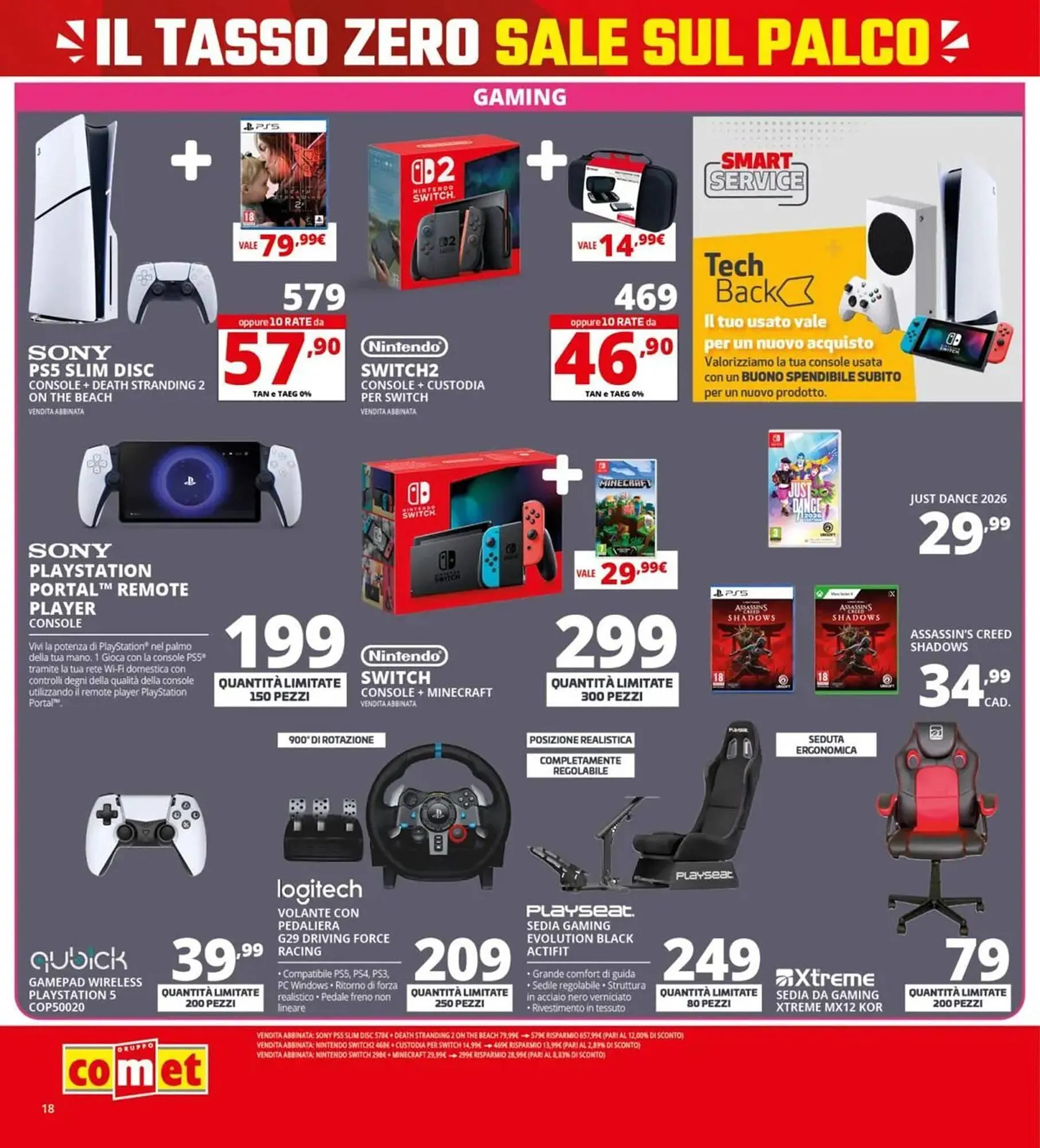 Volantino Comet da 19 febbraio a 4 marzo di 2026 - Pagina del volantino 18