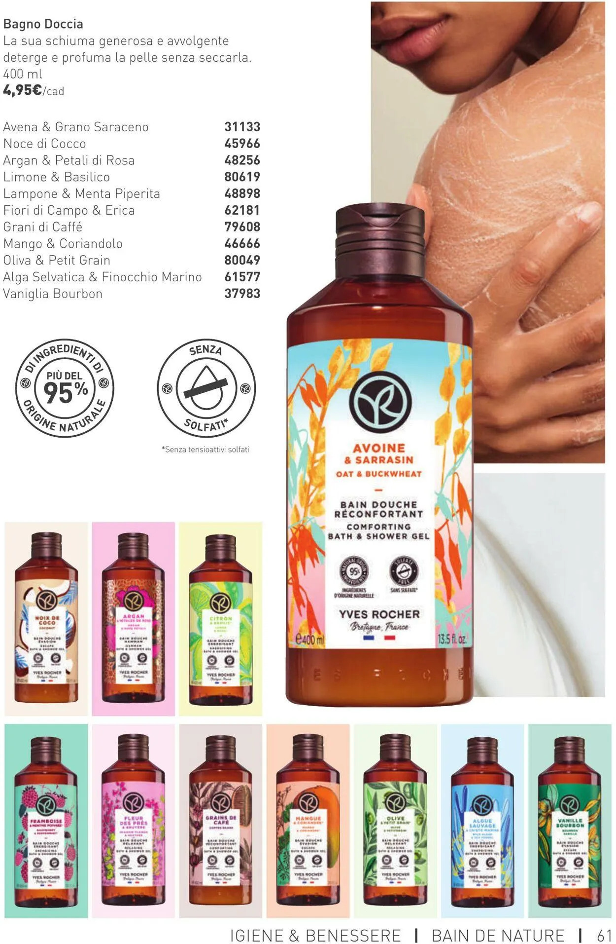 Yves Rocher Volantino attuale da 7 novembre a 21 novembre di 2024 - Pagina del volantino 61