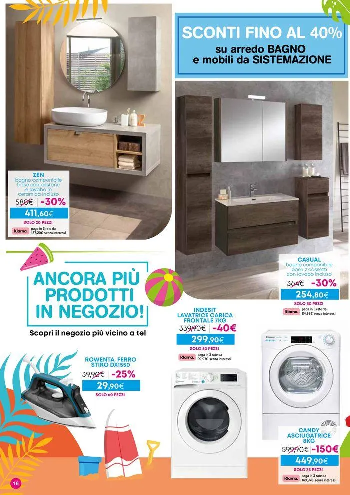 Follie d'estate da 12 luglio a 28 luglio di 2024 - Pagina del volantino 16