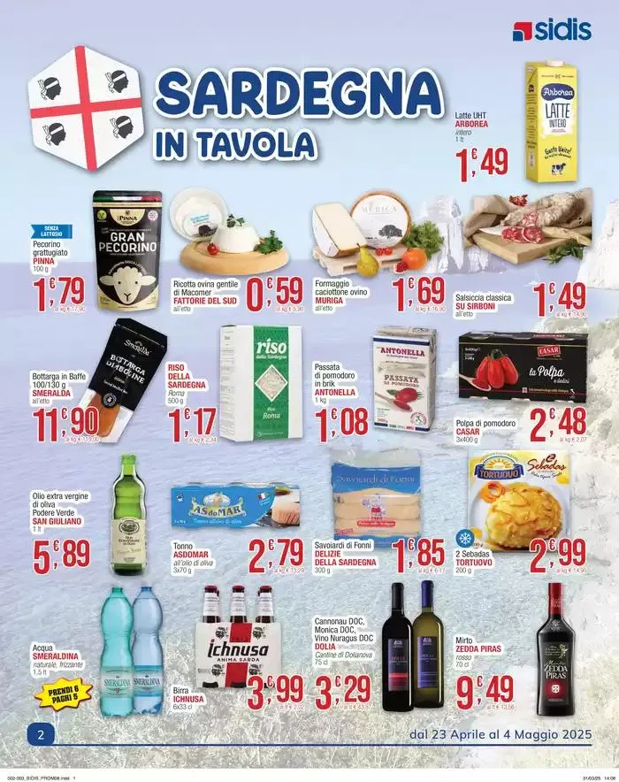 Il piacere di fare la spesa da 23 aprile a 4 maggio di 2025 - Pagina del volantino 2