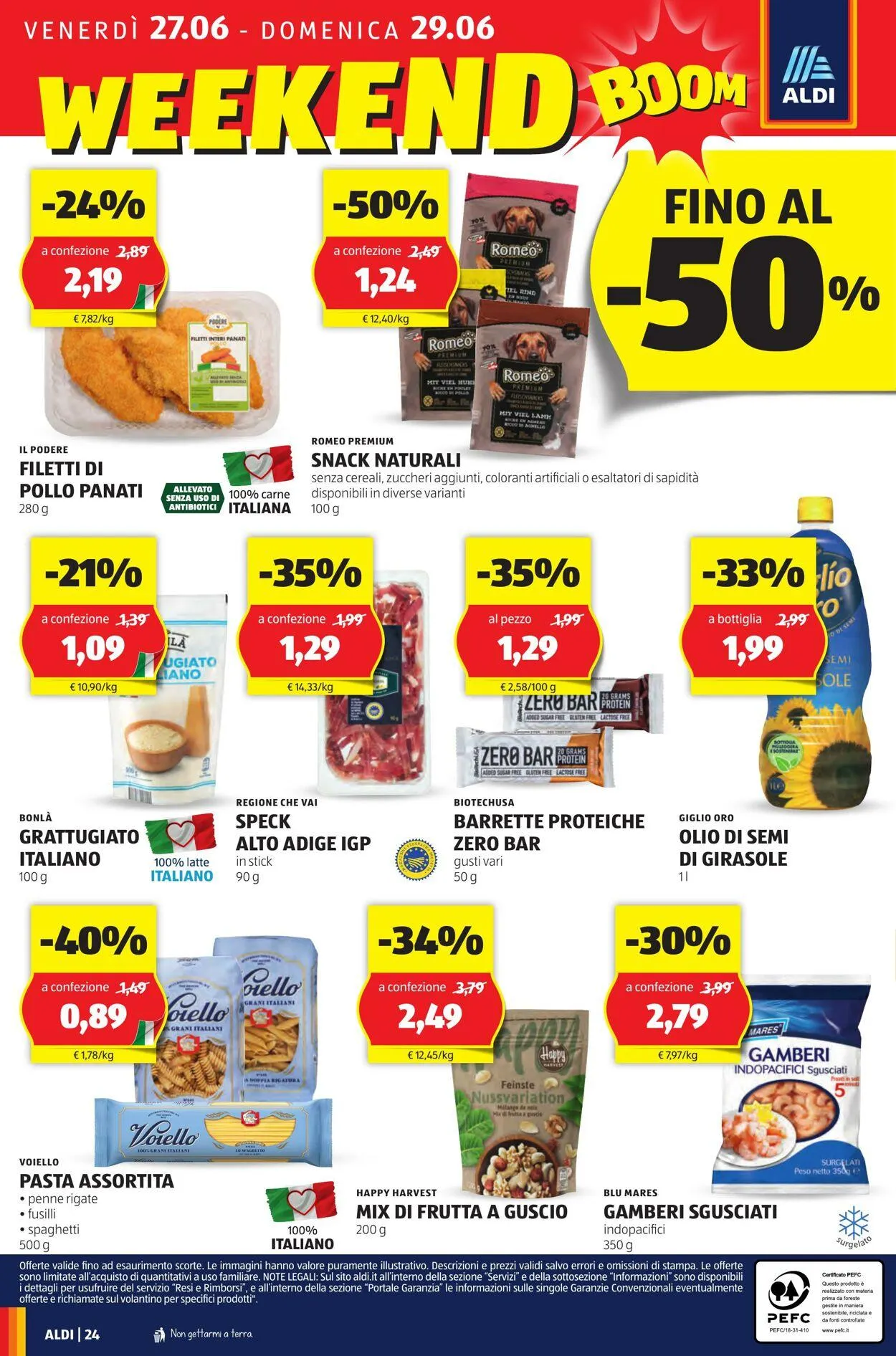 Aldi Volantino attuale da 23 giugno a 29 giugno di 2025 - Pagina del volantino 24