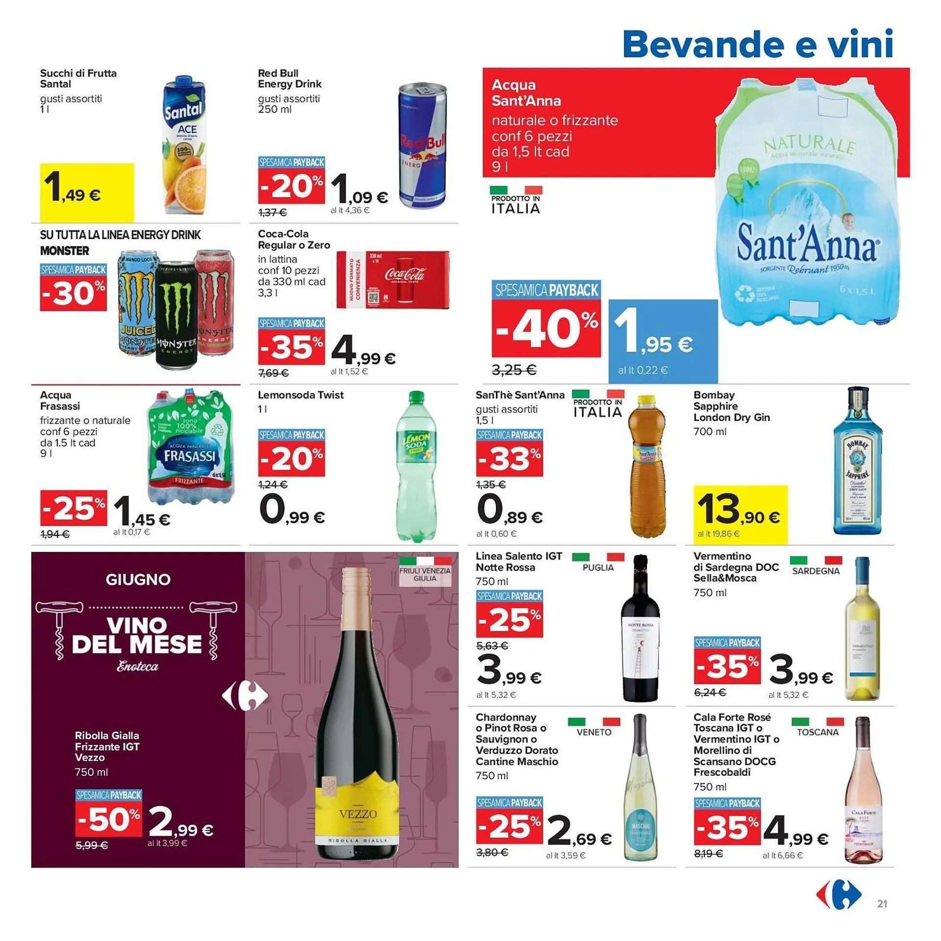 Volantino Carrefour Iper da 12 giugno a 25 giugno di 2025 - Pagina del volantino 21