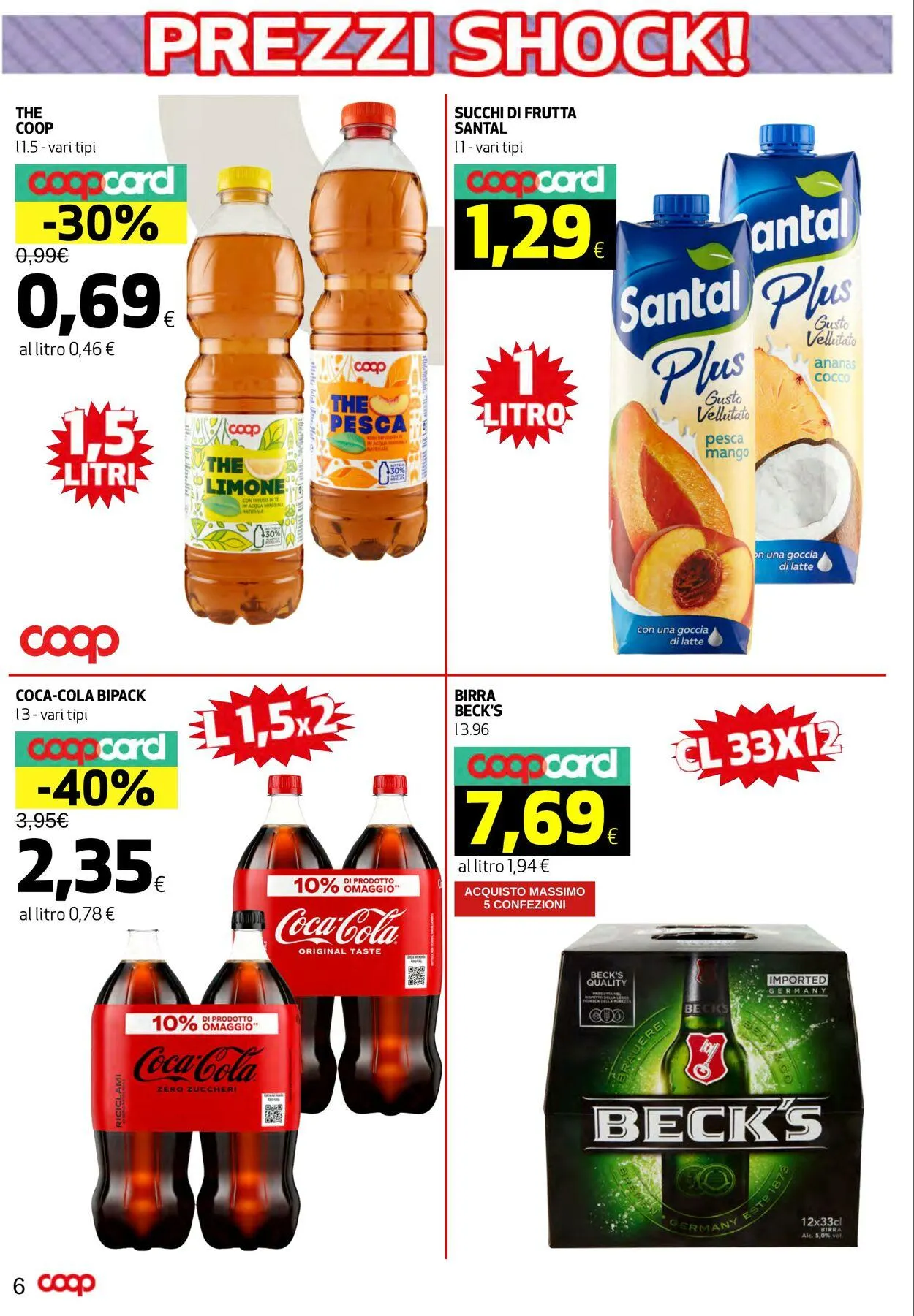 Coop Volantino attuale da 7 agosto a 20 agosto di 2025 - Pagina del volantino 6