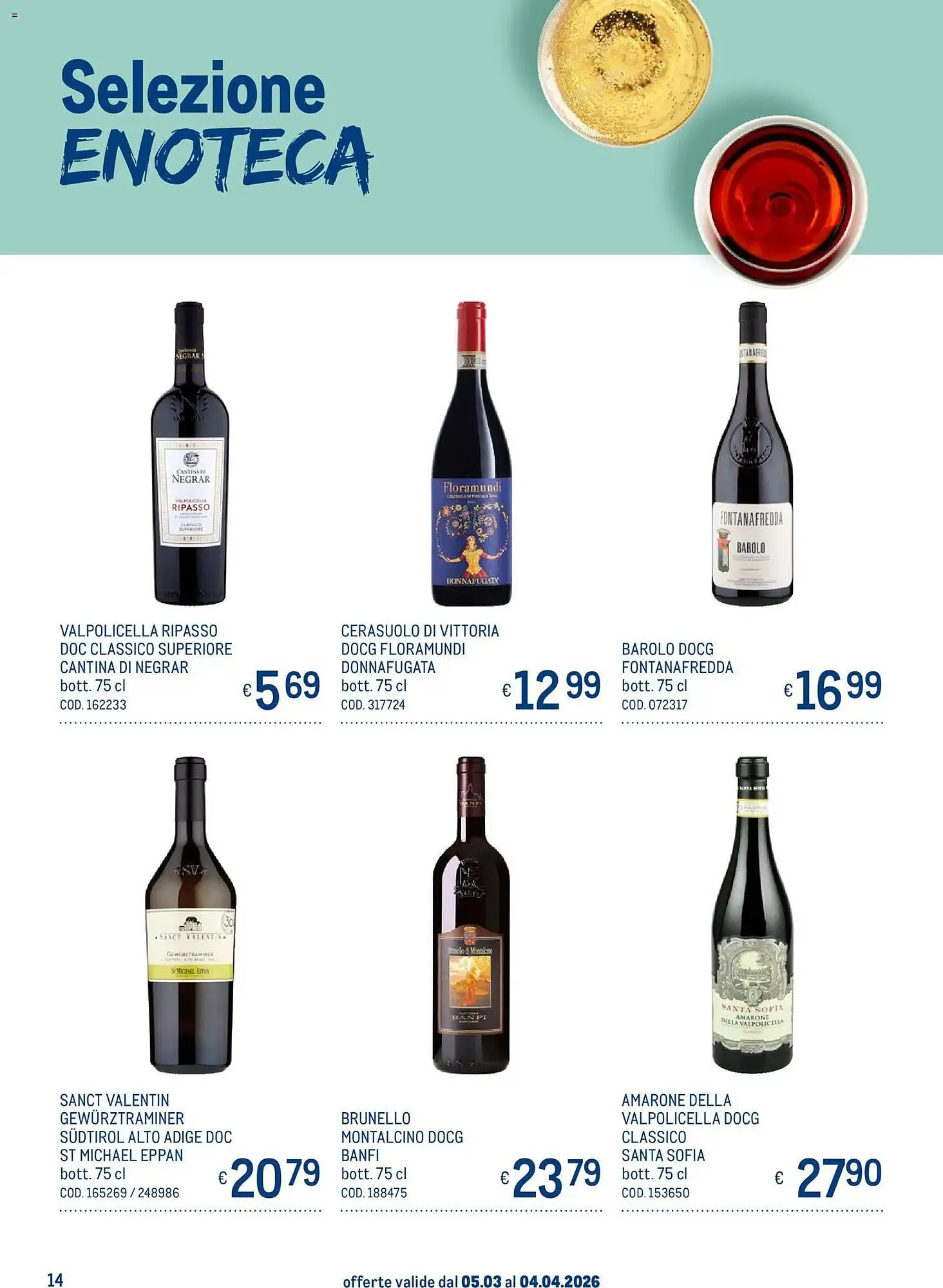 Volantino Metro da 5 marzo a 4 aprile di 2026 - Pagina del volantino 14