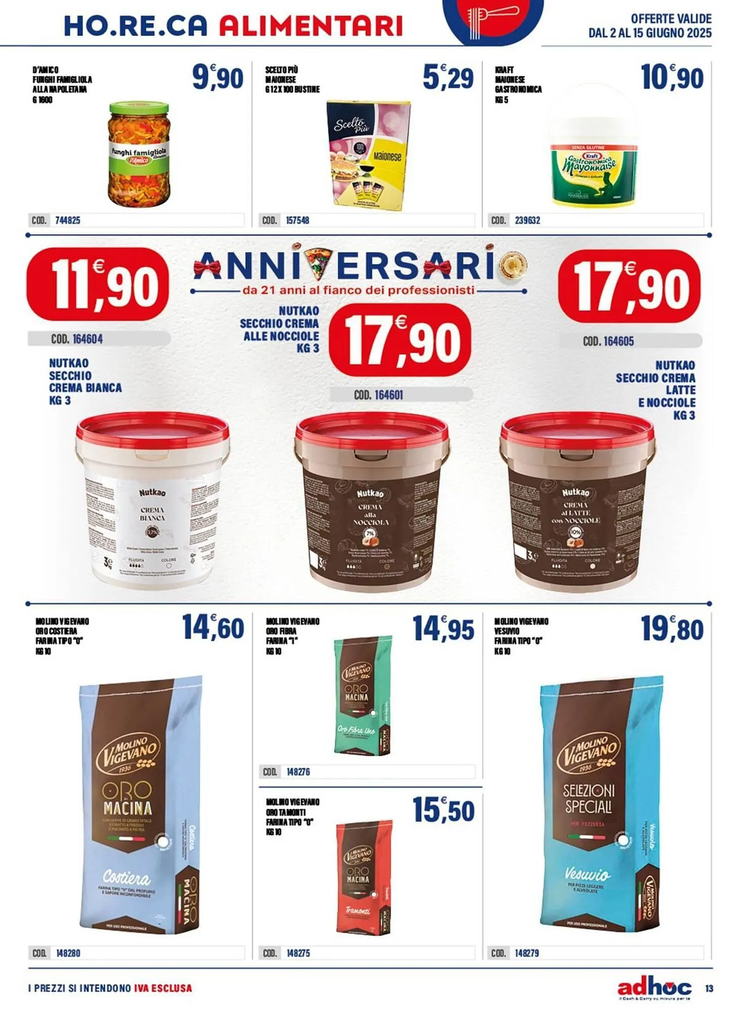 Volantino Adhoc da 2 giugno a 15 giugno di 2025 - Pagina del volantino 13