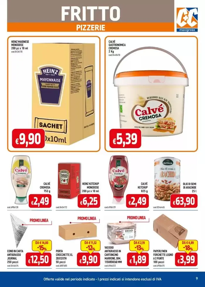  Professional ristoranti, bar, comunità, hotel da 3 gennaio a 26 gennaio di 2025 - Pagina del volantino 9