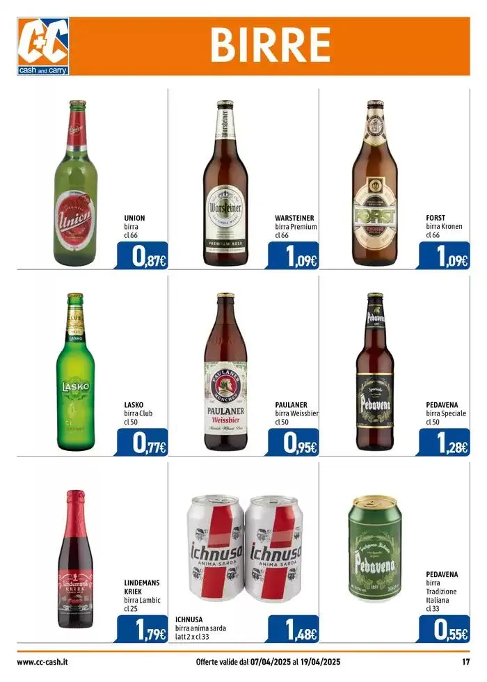 Promozioni da 8 aprile a 20 aprile di 2025 - Pagina del volantino 17