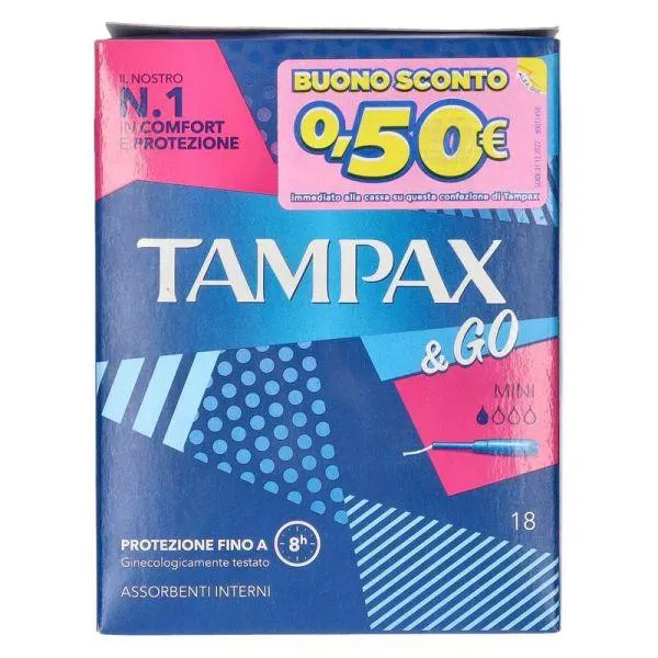 ASSORBENTE INTERNO TAMPAX E GO MINI