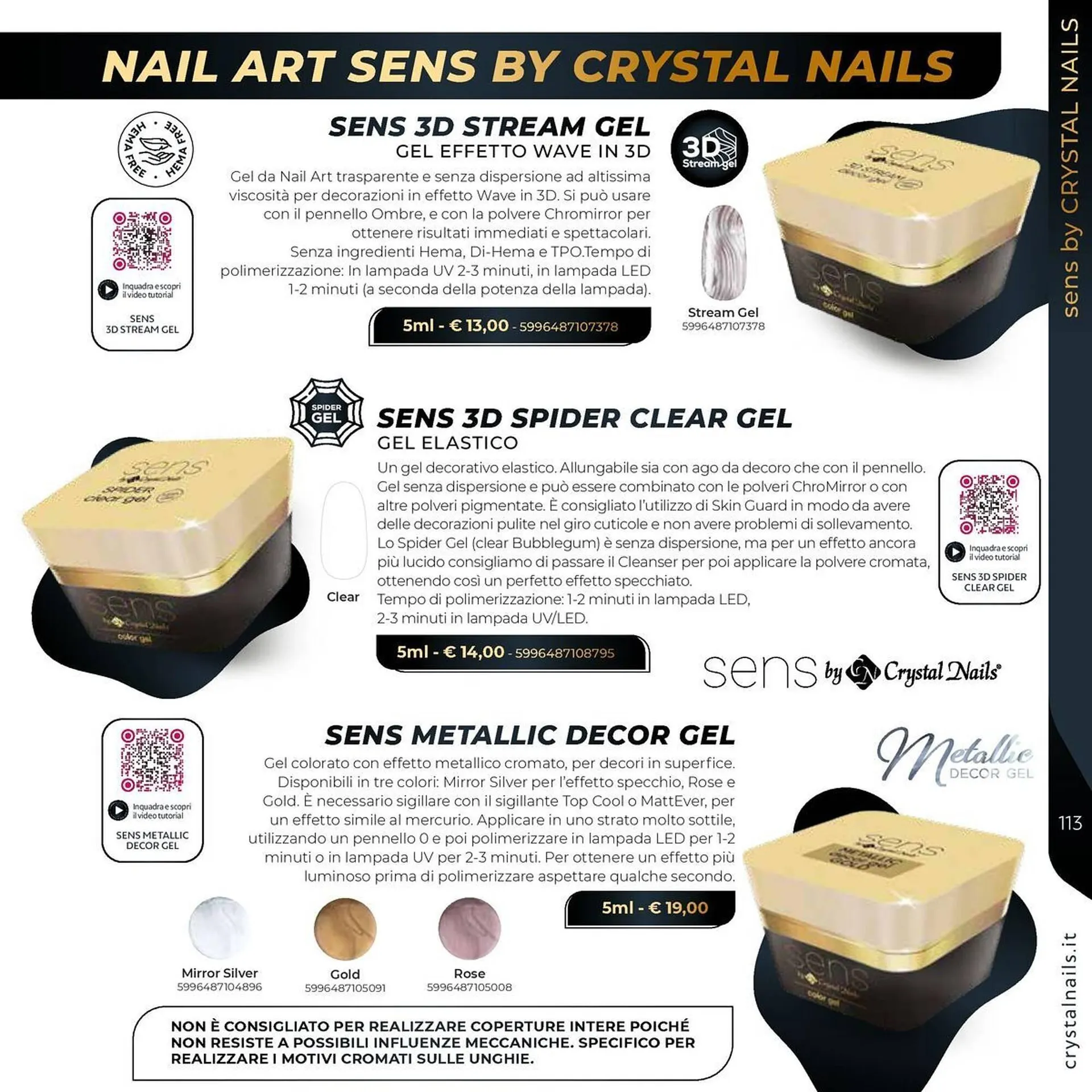 Volantino Crystal Nails da 1 luglio a 31 dicembre di 2025 - Pagina del volantino 113