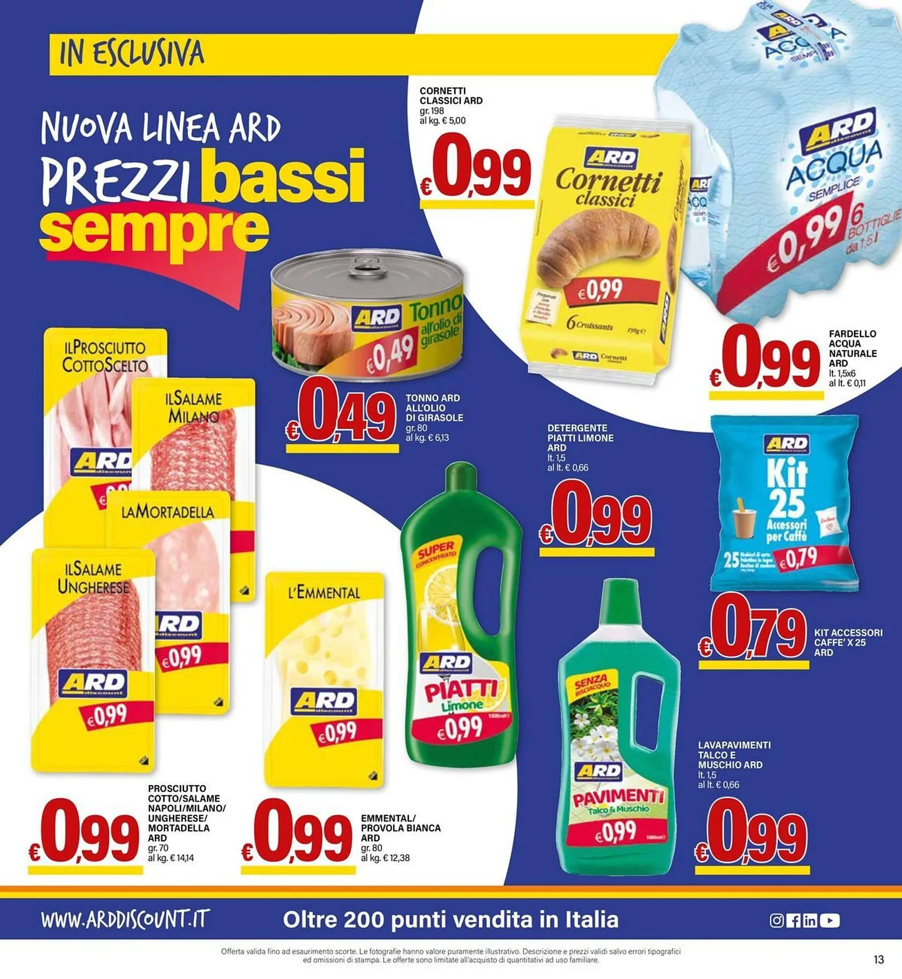 Volantino Ard Discount da 24 ottobre a 3 novembre di 2024 - Pagina del volantino 13