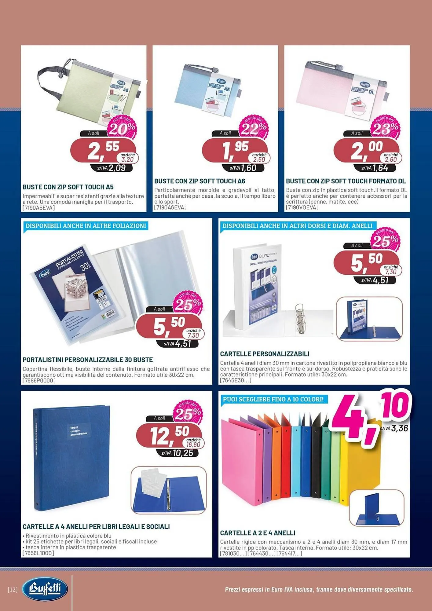 Volantino Buffetti da 7 gennaio a 28 febbraio di 2026 - Pagina del volantino 12