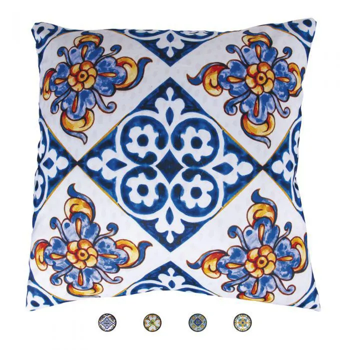 Cuscino arredo 45x45 cm double face, Sicilia