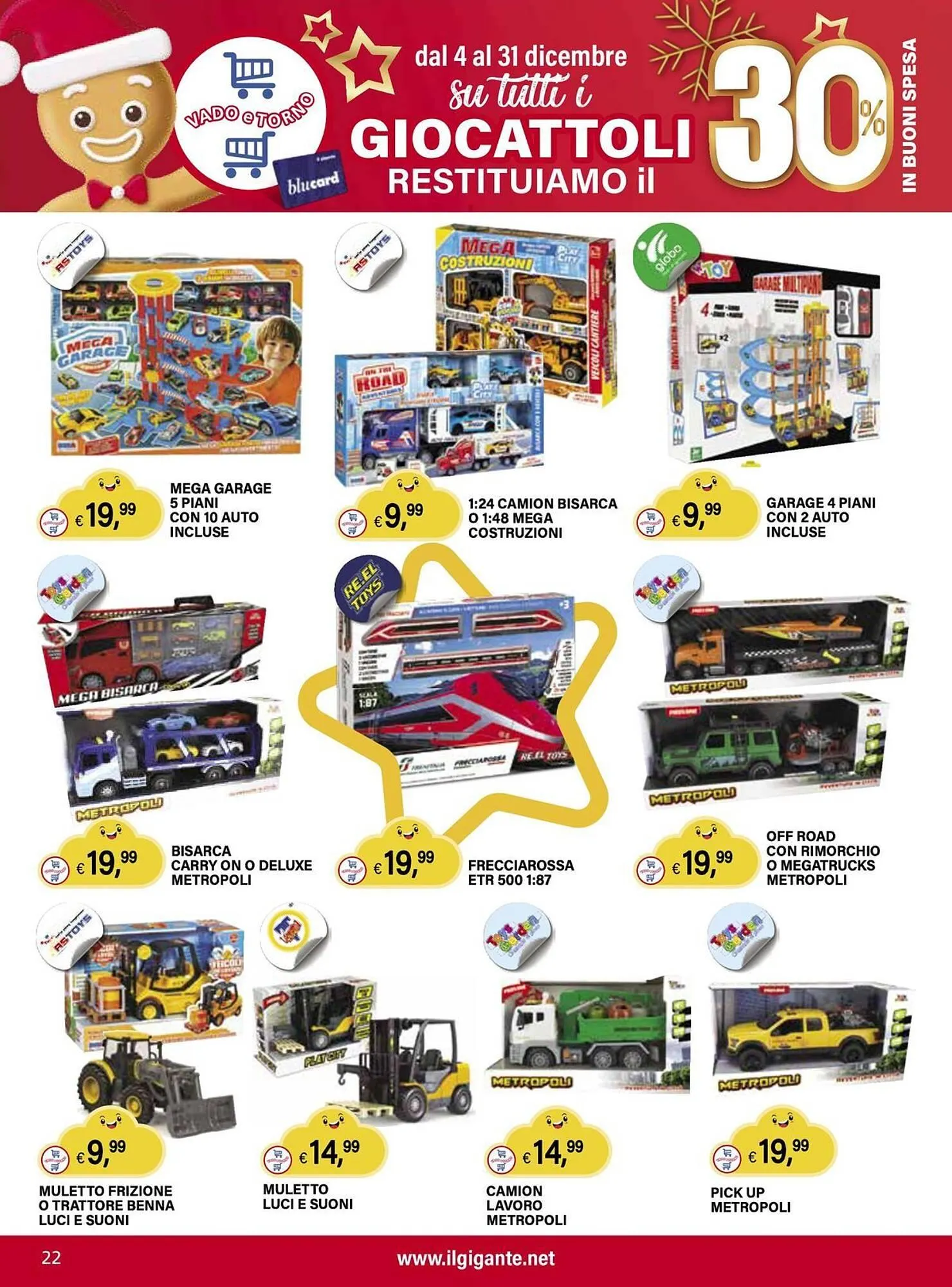 Volantino Il Gigante da 4 dicembre a 31 dicembre di 2025 - Pagina del volantino 22