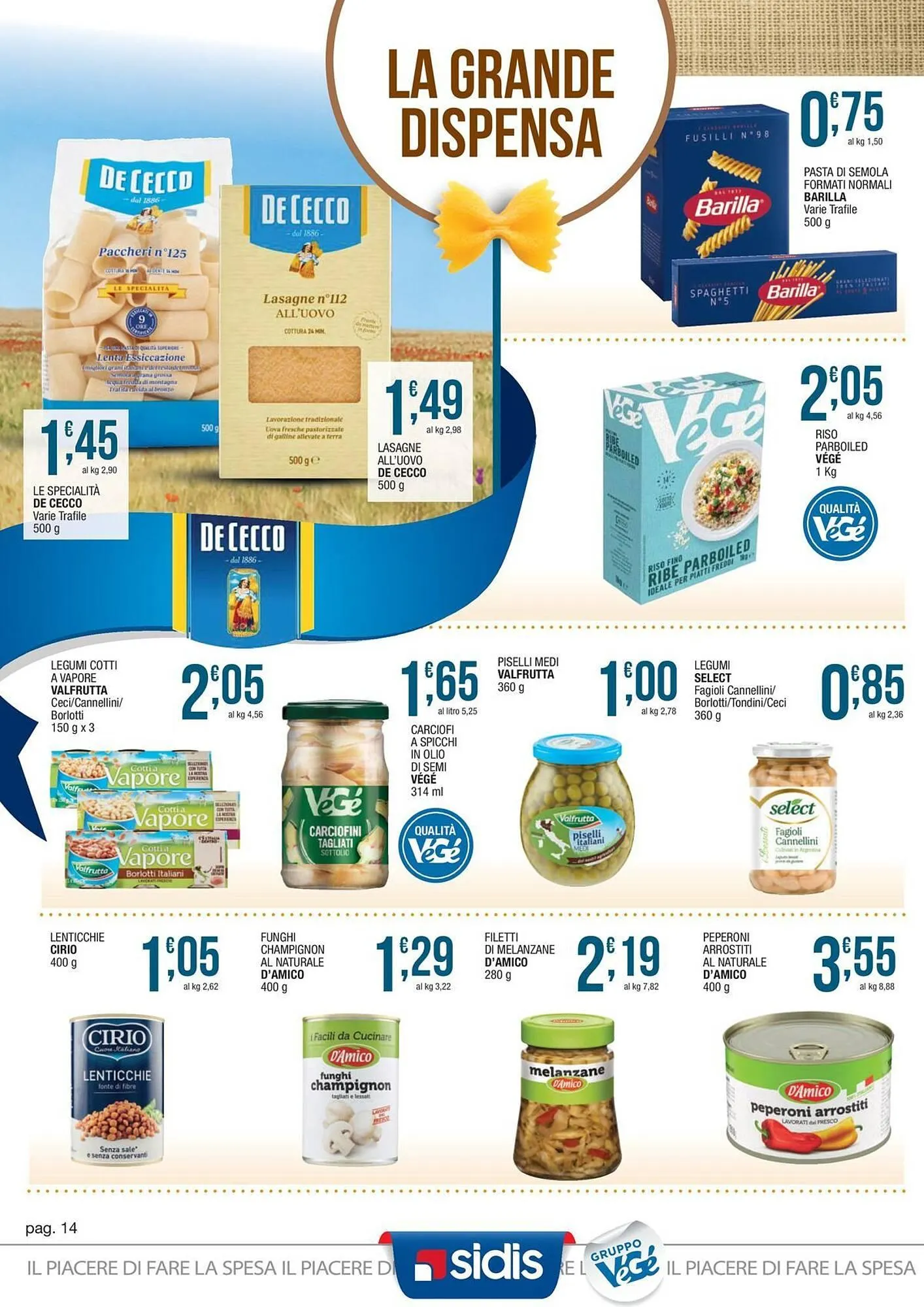 Volantino Sidis da 12 agosto a 23 agosto di 2025 - Pagina del volantino 14