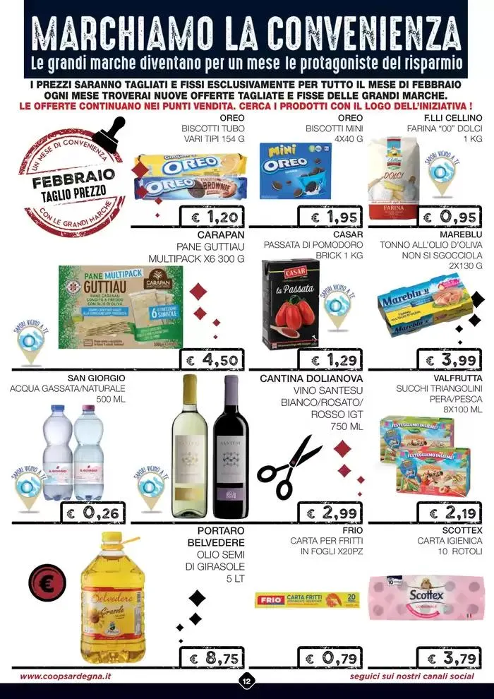 Grandi Risparmi – 20 Pagine da 5 febbraio a 15 febbraio di 2025 - Pagina del volantino 12