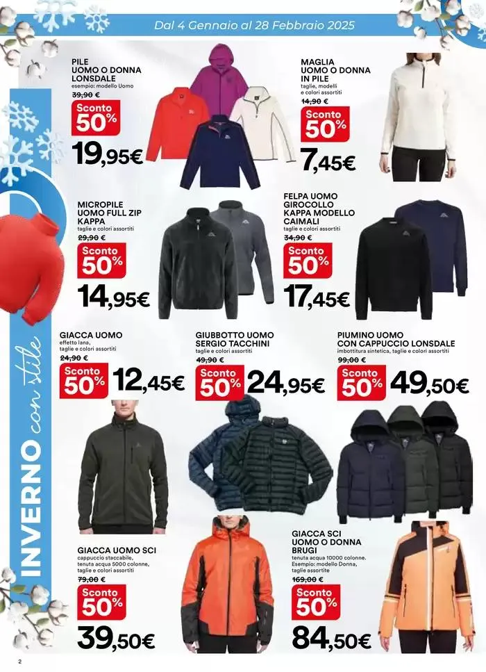  Inverno con stile da 7 gennaio a 28 febbraio di 2025 - Pagina del volantino 2
