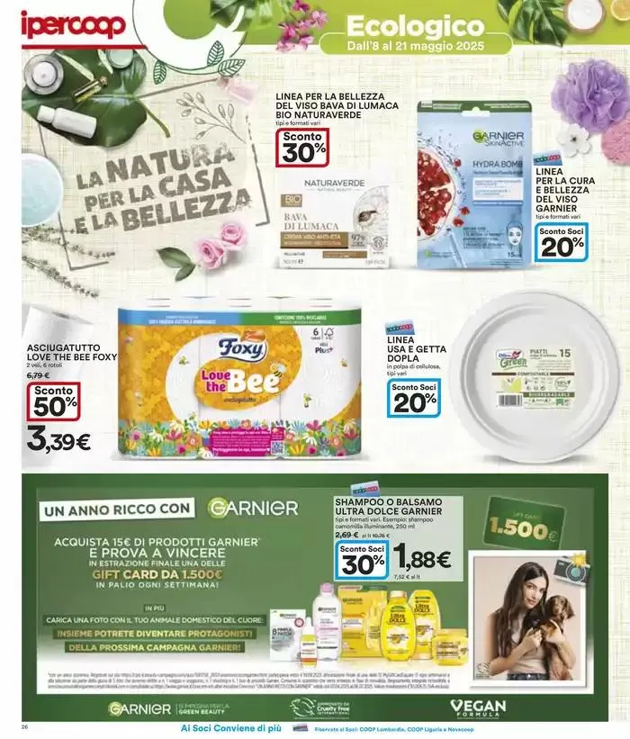 Grandi marche 30% 40% 50% da 8 maggio a 21 maggio di 2025 - Pagina del volantino 26