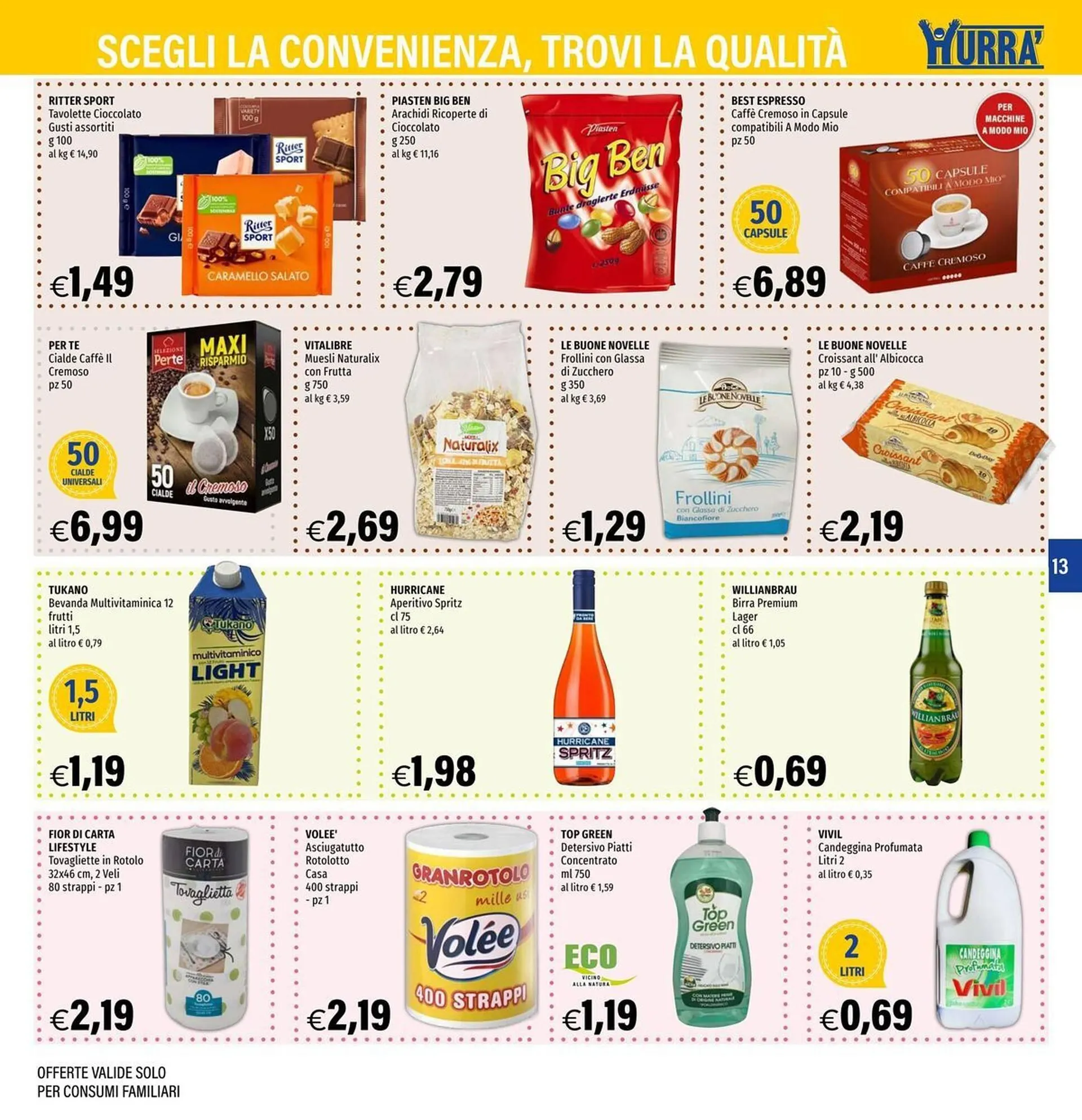 Volantino Hurrà da 26 febbraio a 11 marzo di 2026 - Pagina del volantino 13