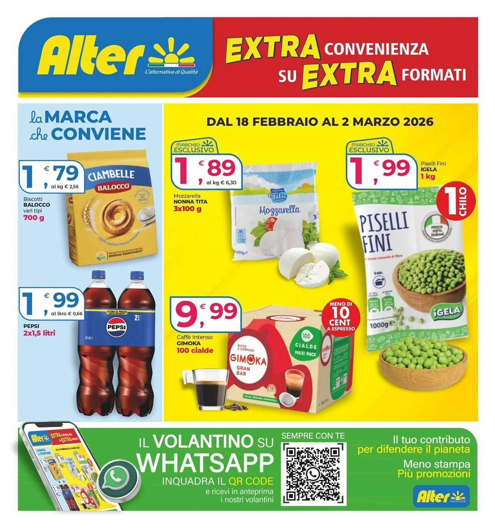 Volantino Alter Discount da 18 febbraio a 2 marzo di 2026 - Pagina del volantino 1