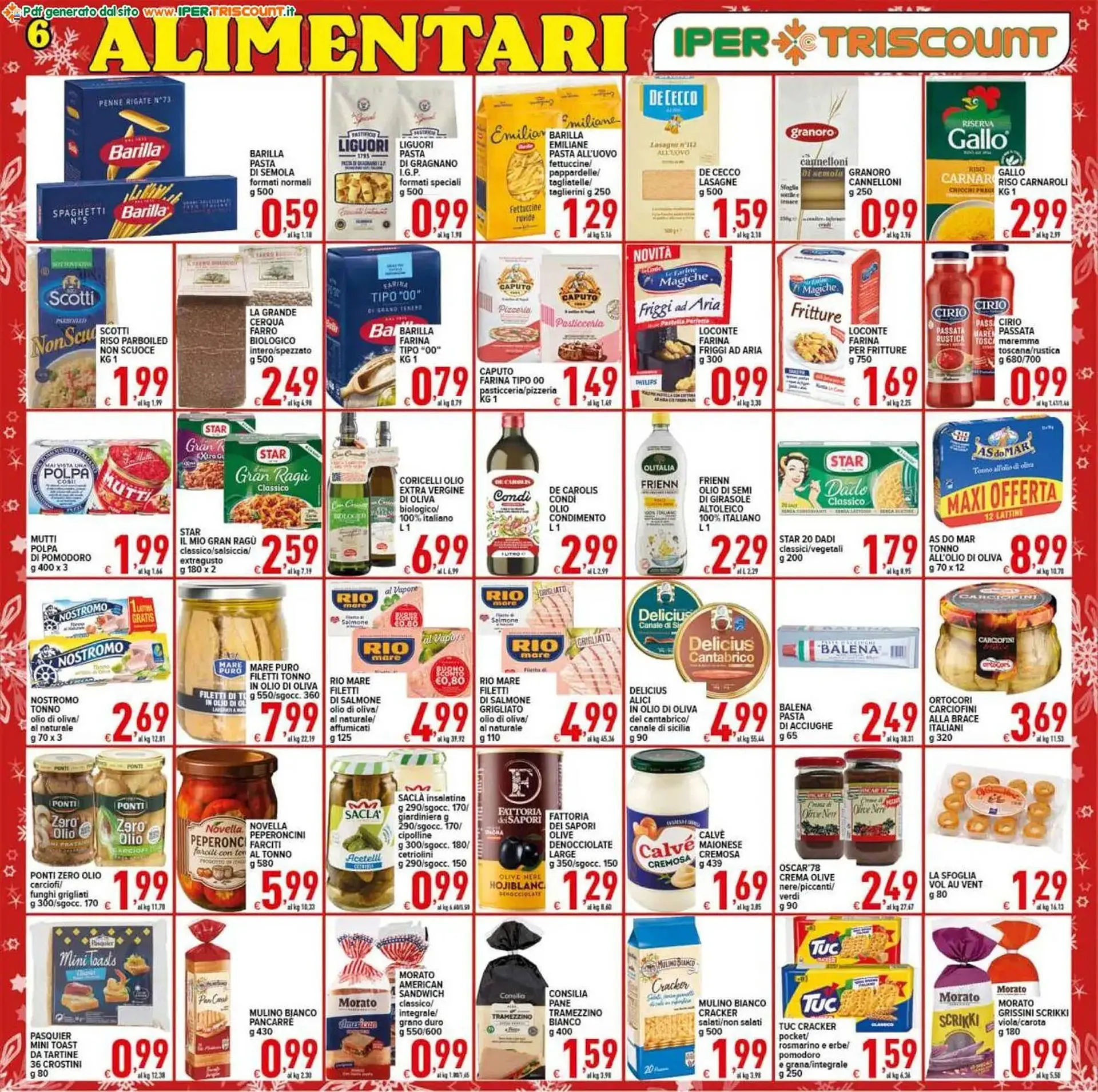 Volantino Iper Triscount da 16 dicembre a 24 dicembre di 2025 - Pagina del volantino 6