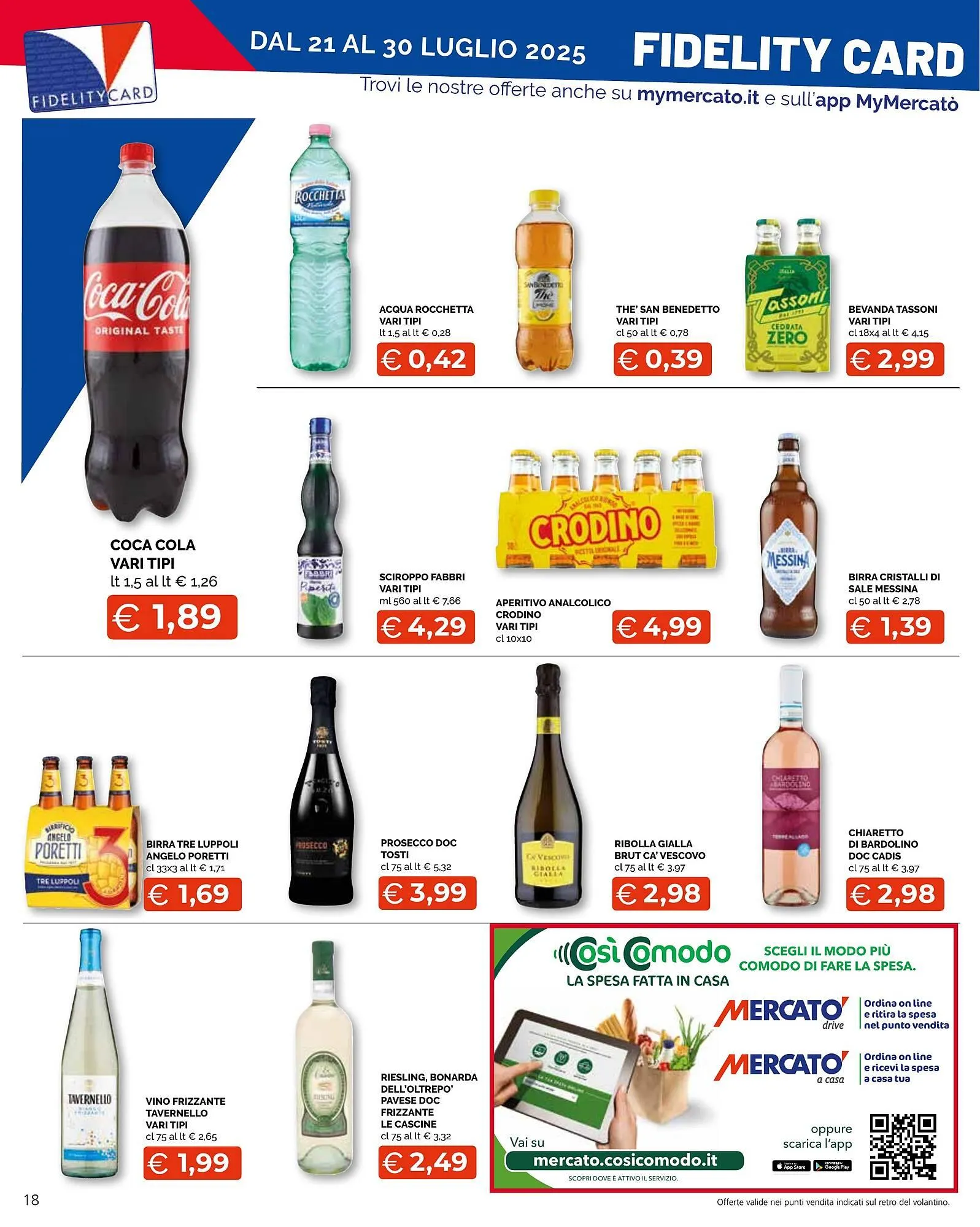 Volantino Mercatò Big da 21 luglio a 30 luglio di 2025 - Pagina del volantino 18