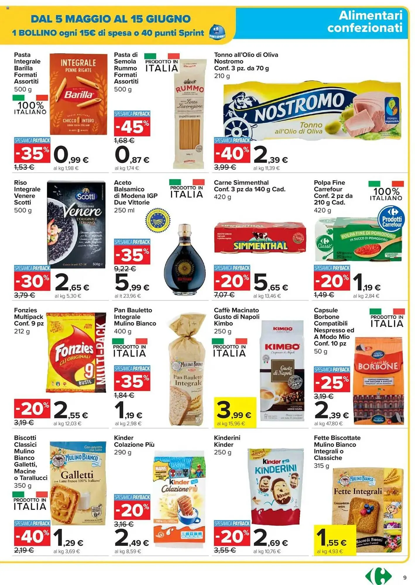 Volantino Carrefour Express da 23 maggio a 8 giugno di 2025 - Pagina del volantino 9