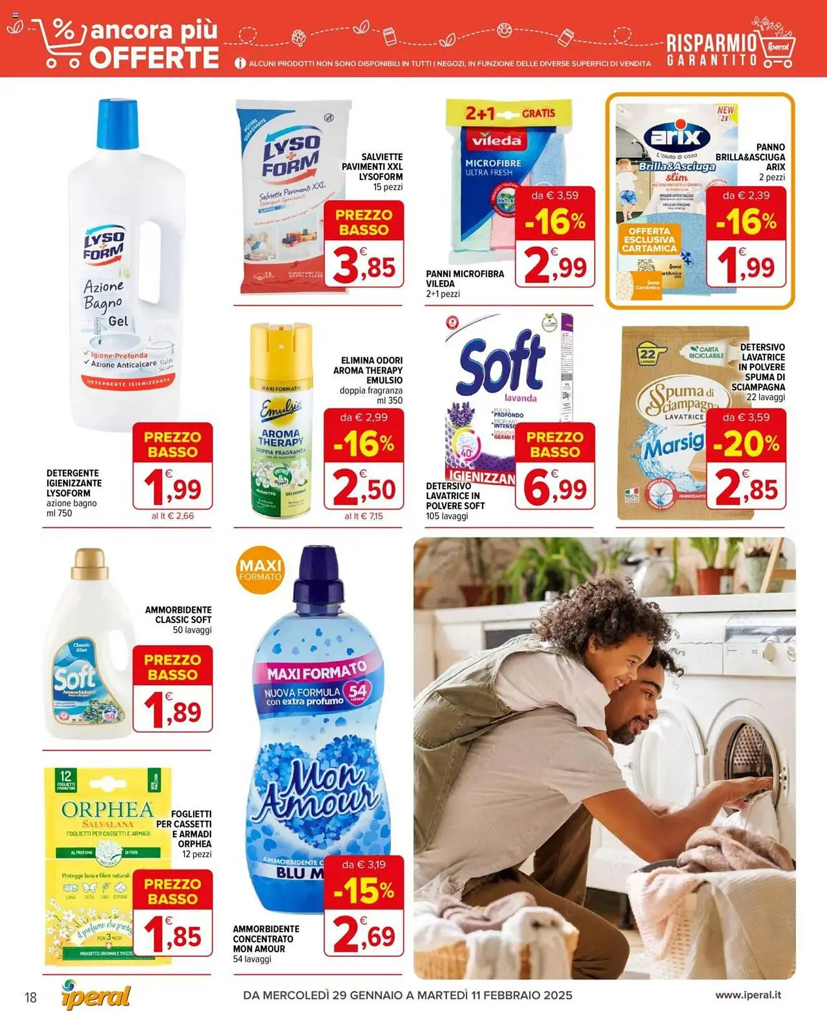Volantino Iperal da 29 gennaio a 11 febbraio di 2025 - Pagina del volantino 18