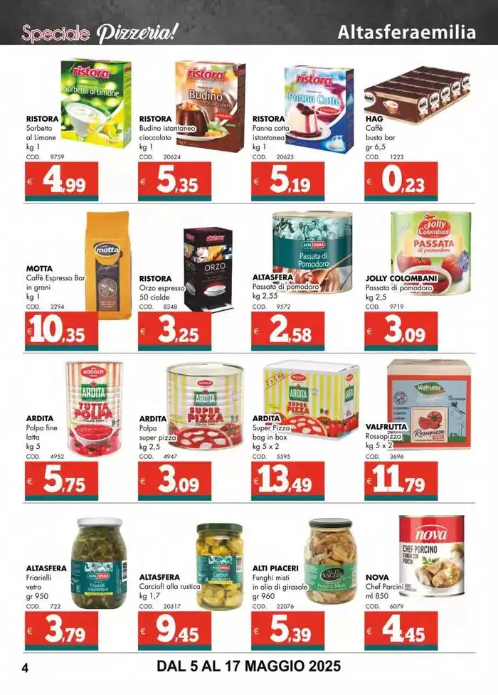 Speciale pizzeria! da 5 maggio a 17 maggio di 2025 - Pagina del volantino 4