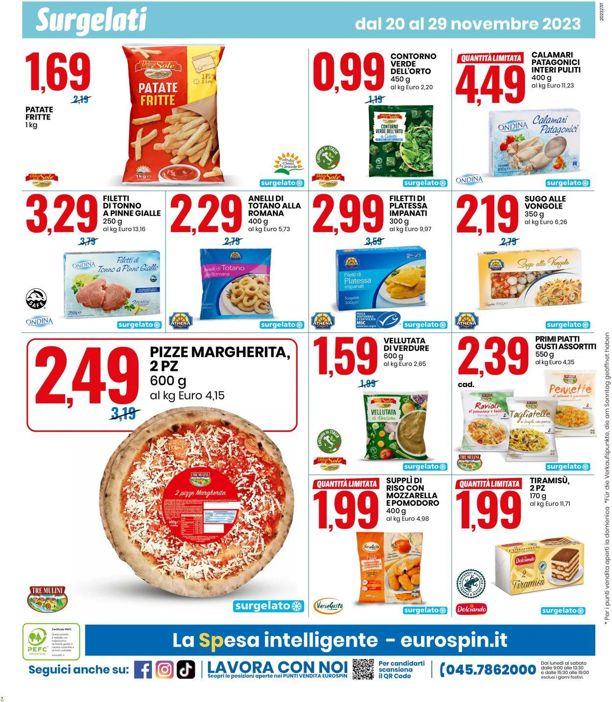 EURO Spin Volantino attuale da 19 novembre a 3 dicembre di 2023 - Pagina del volantino 20