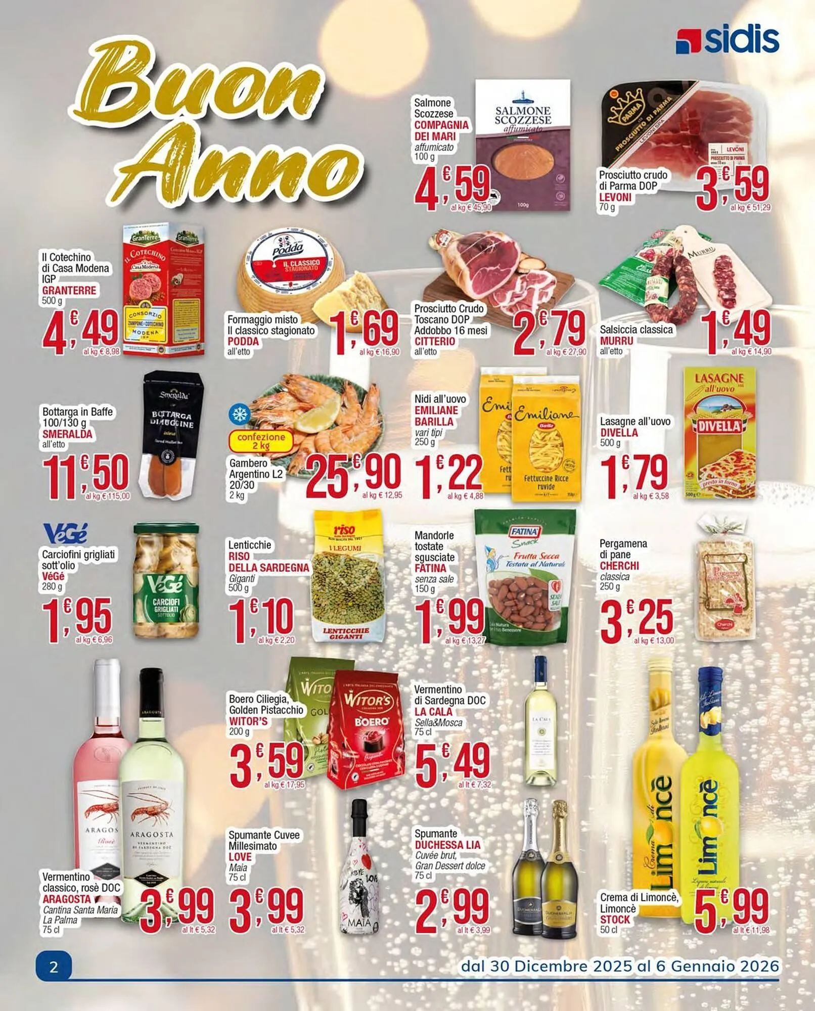Volantino Sidis da 30 dicembre a 6 gennaio di 2026 - Pagina del volantino 2