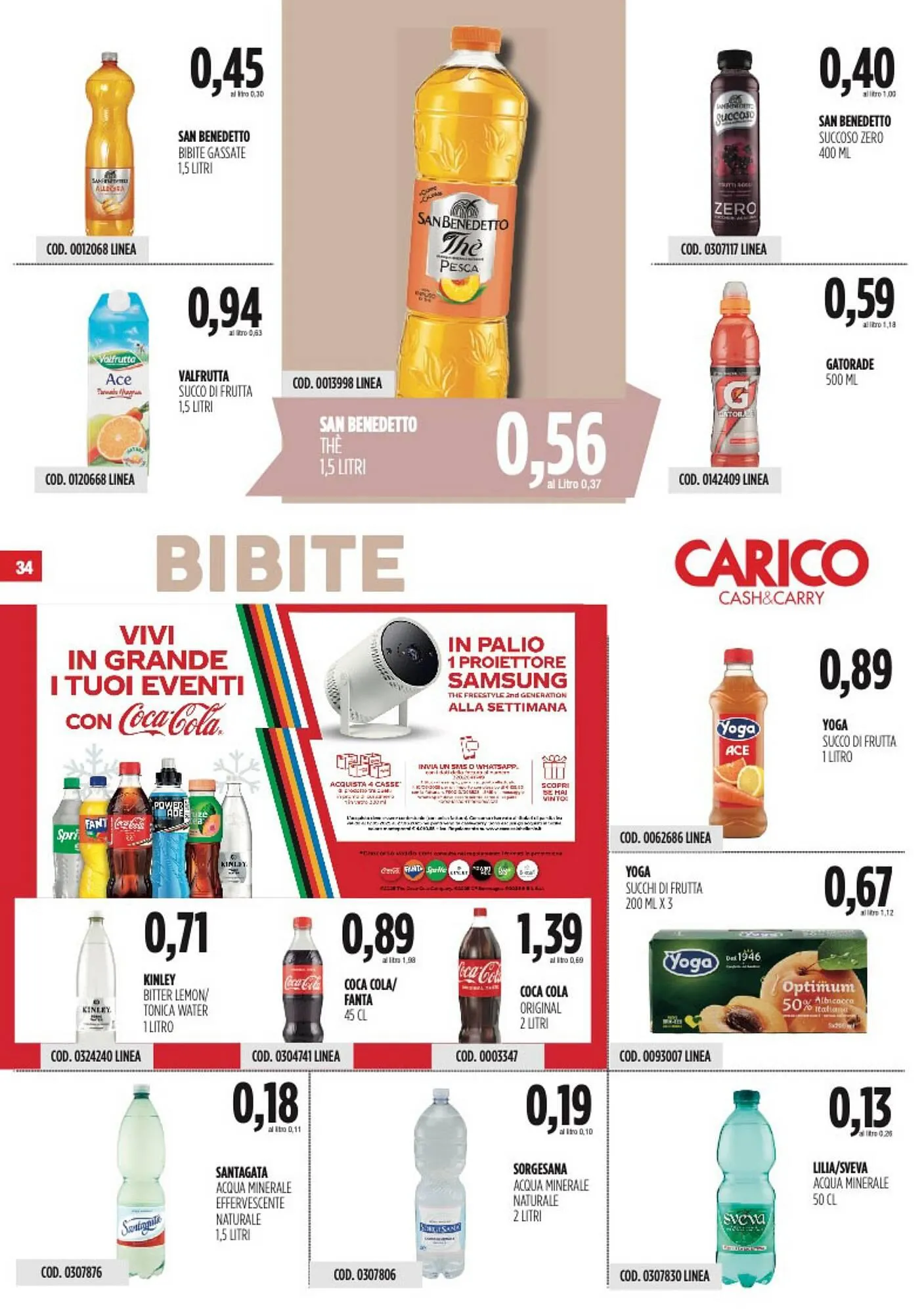 Volantino Carico Cash & Carry da 5 giugno a 18 giugno di 2025 - Pagina del volantino 34