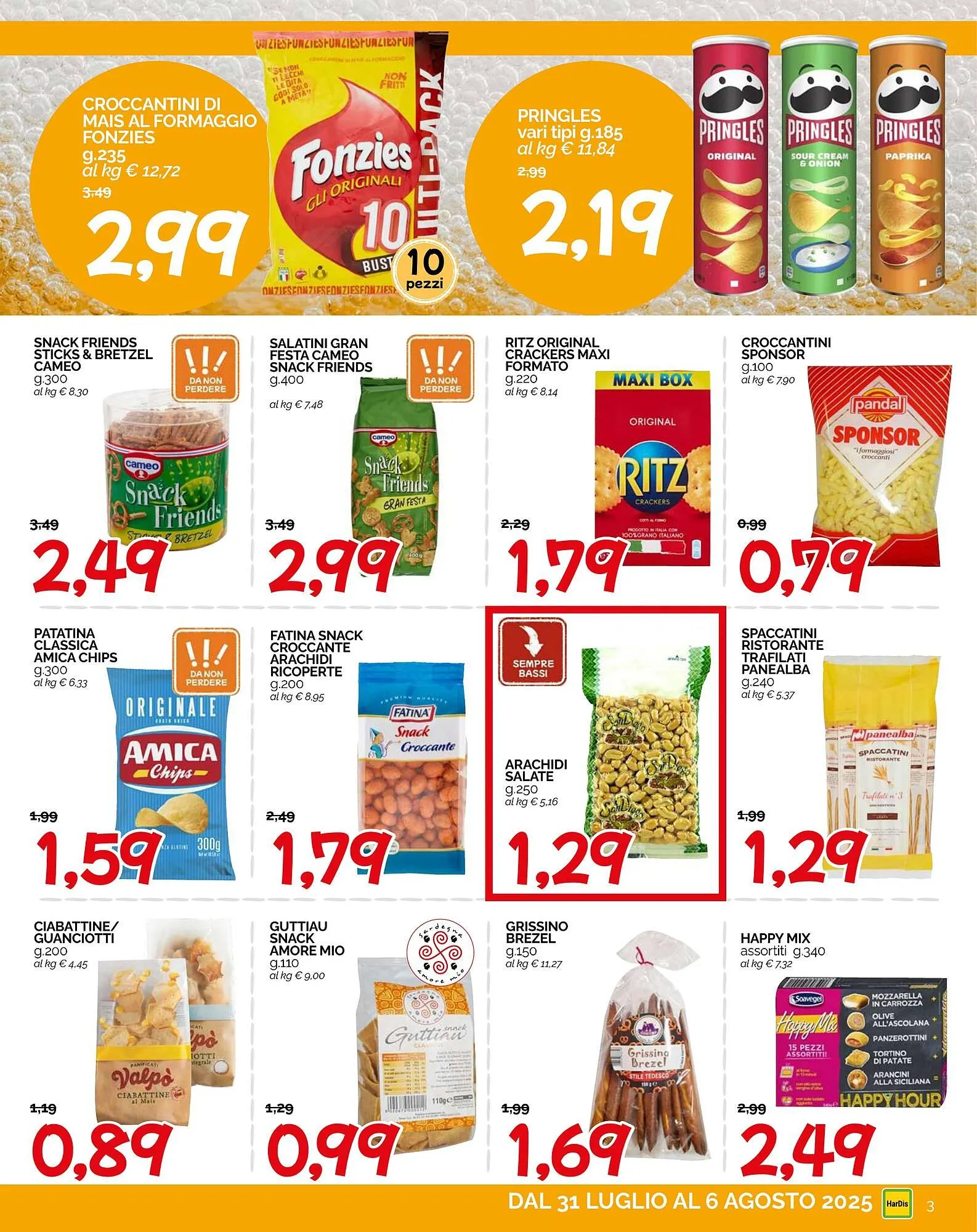 Volantino Hardis da 31 luglio a 6 agosto di 2025 - Pagina del volantino 3