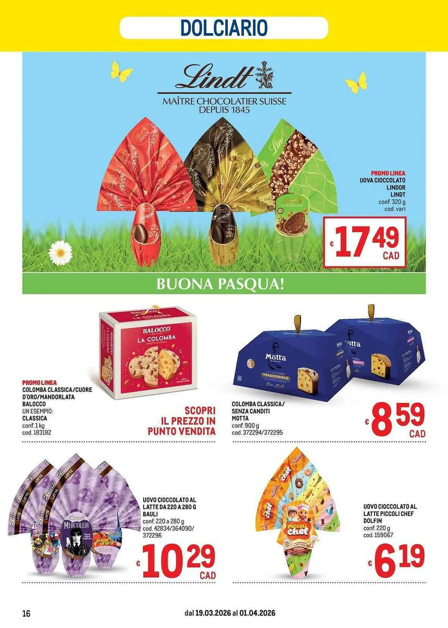 Volantino Metro da 19 marzo a 1 aprile di 2026 - Pagina del volantino 16