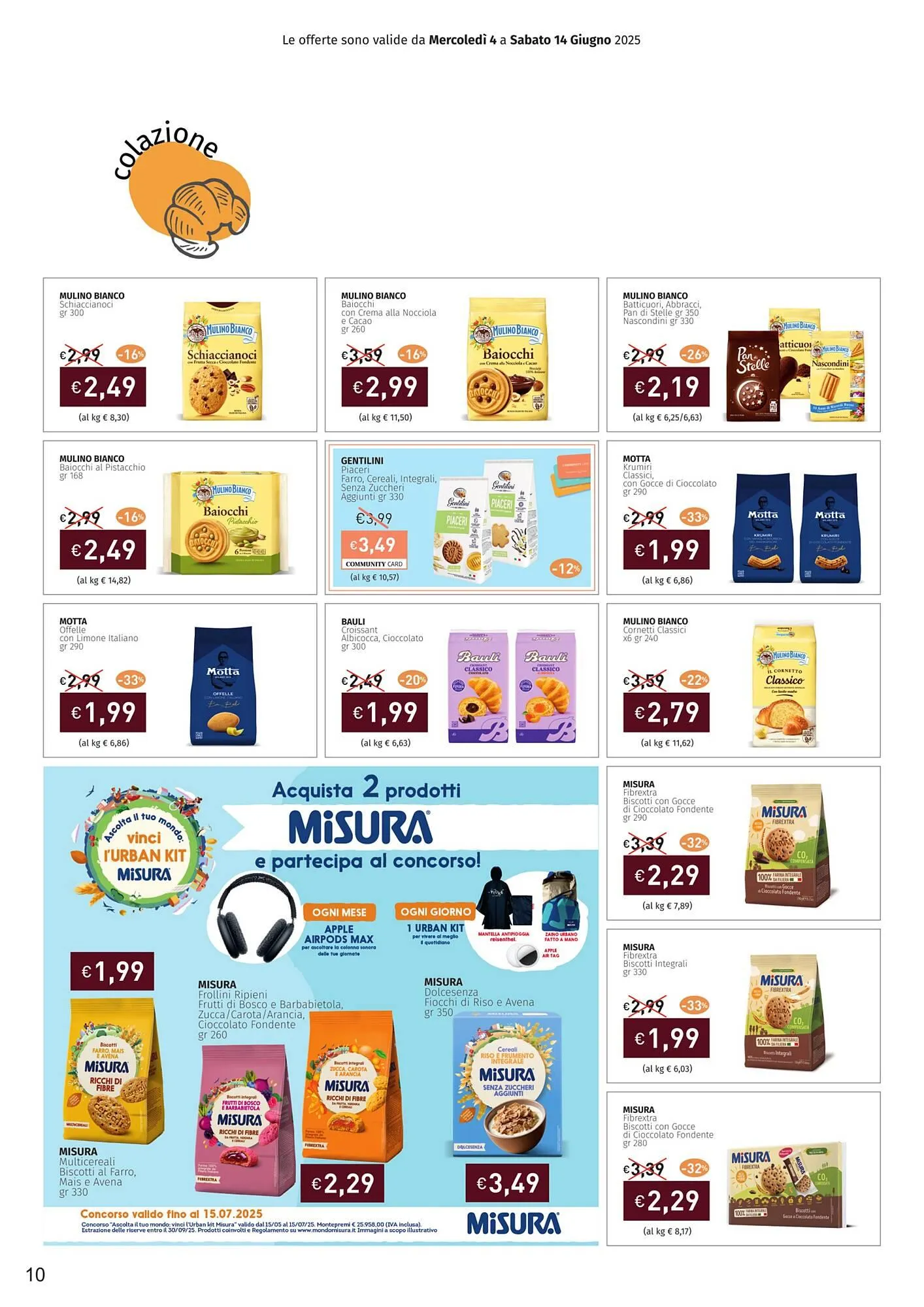 Volantino Prezzemolo e Vitale da 4 giugno a 14 giugno di 2025 - Pagina del volantino 10