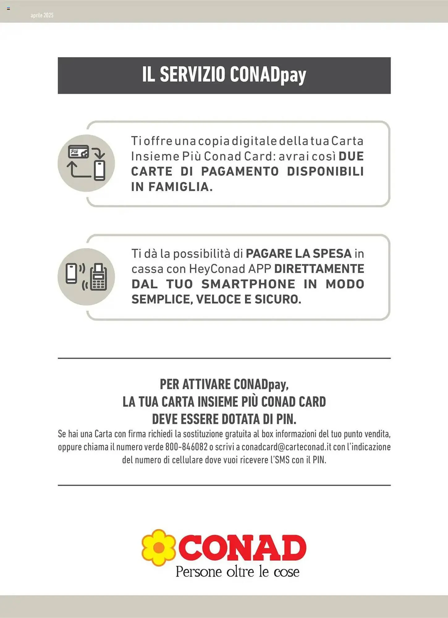 Volantino Conad da 20 marzo a 30 aprile di 2025 - Pagina del volantino 2