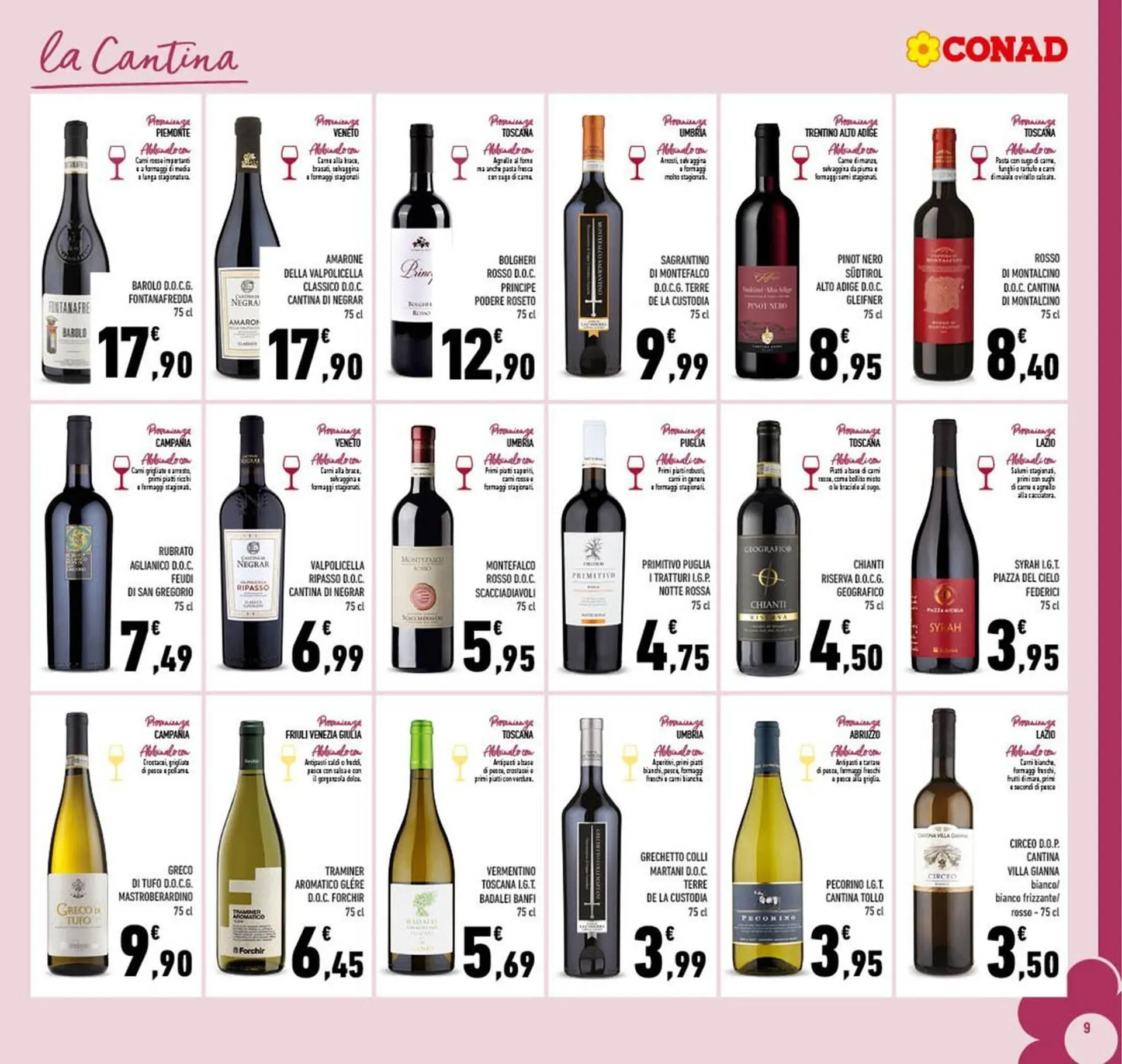 Volantino Conad da 9 aprile a 19 aprile di 2025 - Pagina del volantino 9