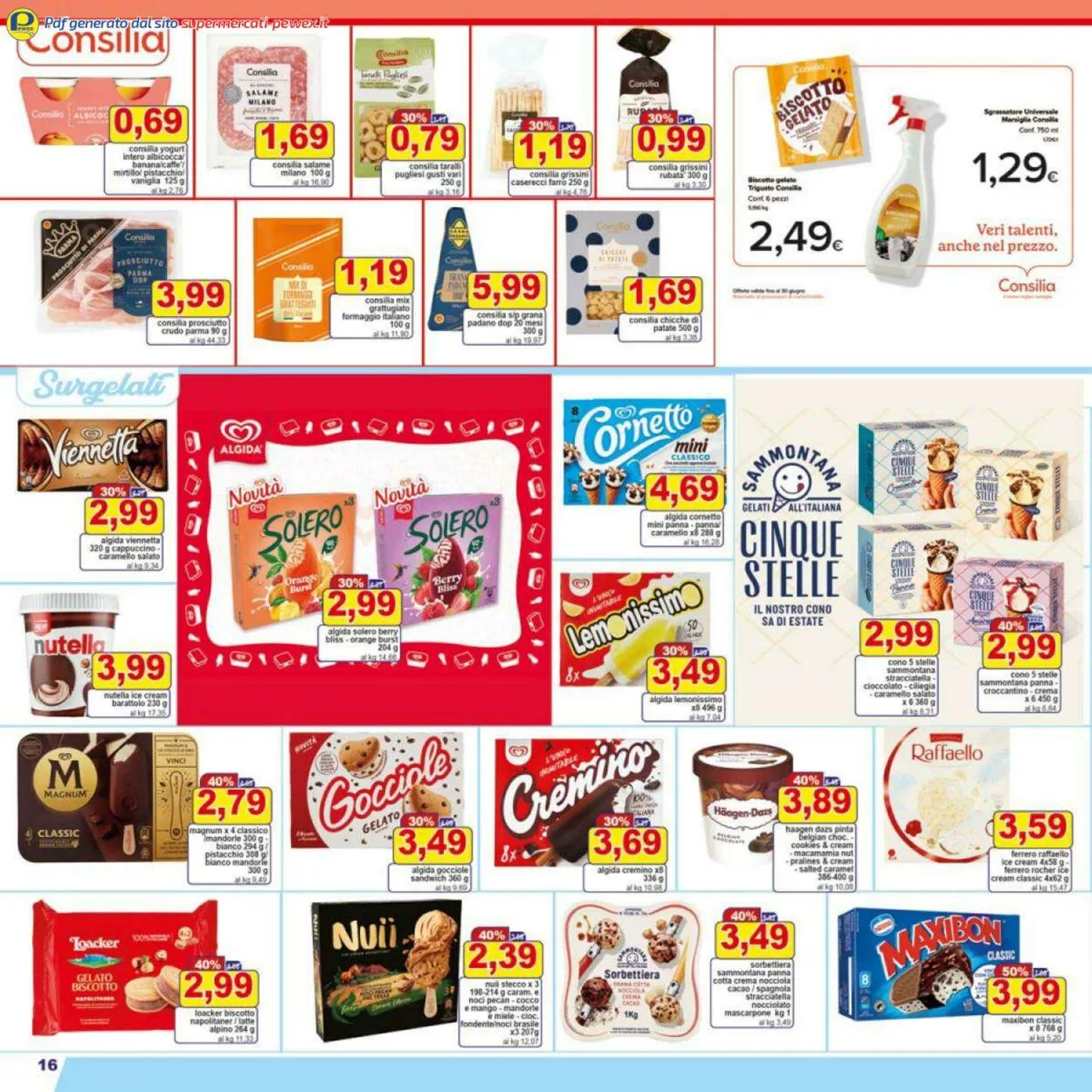 Pewex Volantino attuale da 10 giugno a 24 giugno di 2025 - Pagina del volantino 16