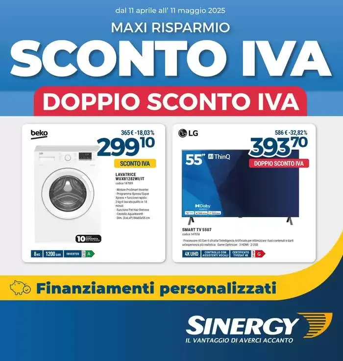Sconto Iva da 11 aprile a 11 maggio di 2025 - Pagina del volantino 1
