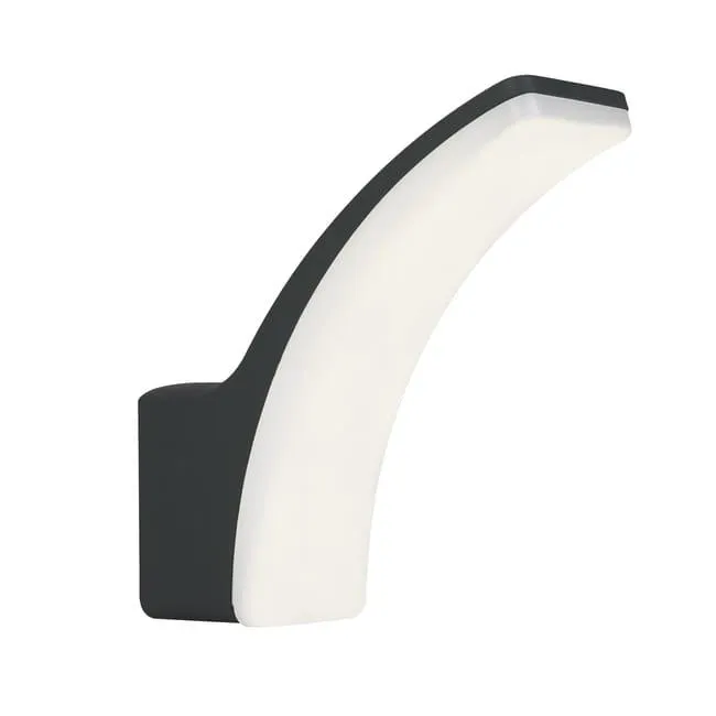Applique LED moderno da esterno LAKKO grigio IP44, luce bianco naturale 1500 lumen, INSPIRE
