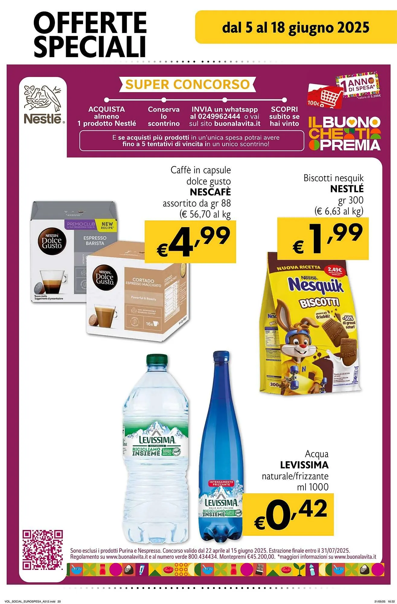 Volantino Eurospesa da 5 giugno a 18 giugno di 2025 - Pagina del volantino 20
