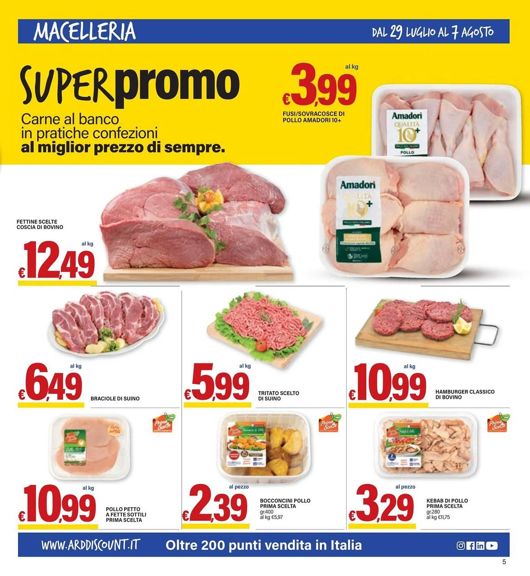 Volantino Ard Discount da 29 luglio a 7 agosto di 2024 - Pagina del volantino 5