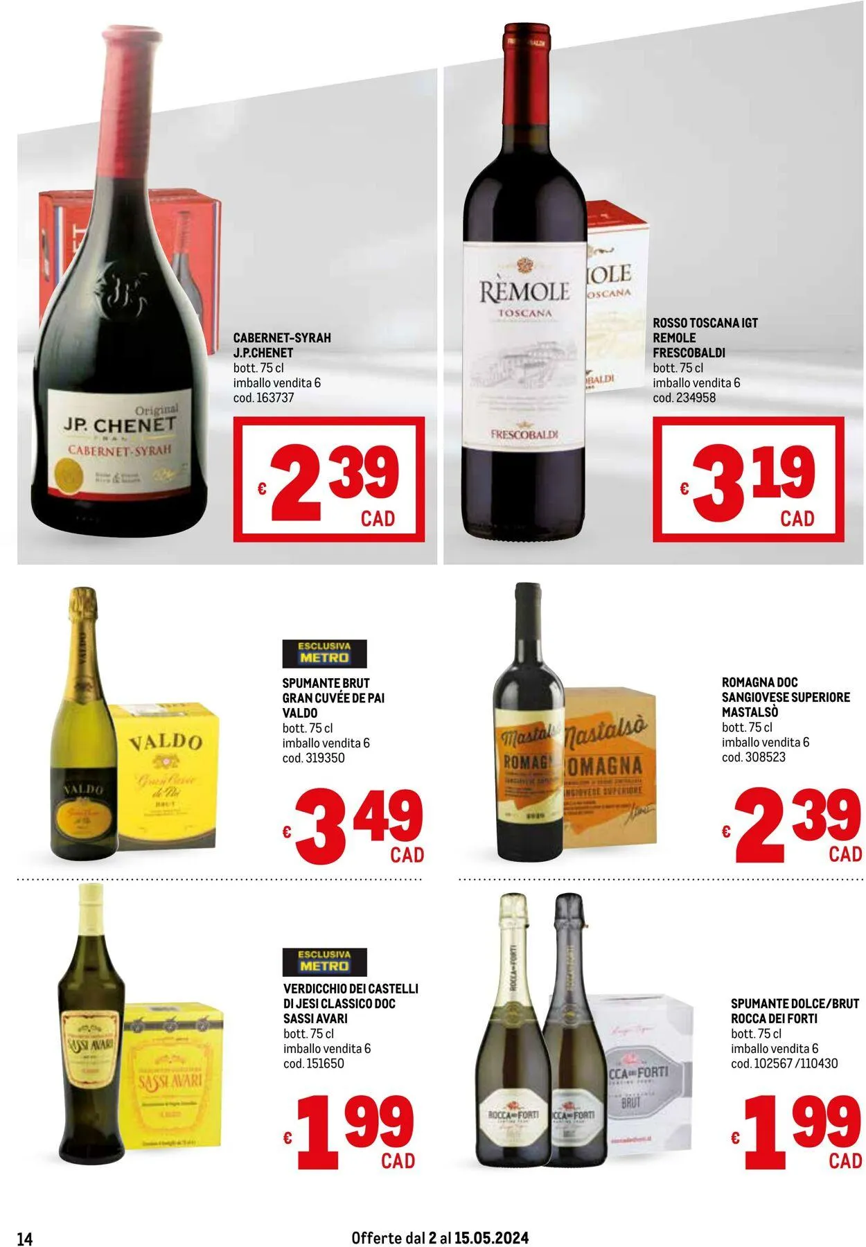 Metro Volantino attuale da 12 febbraio a 26 febbraio di 2026 - Pagina del volantino 14