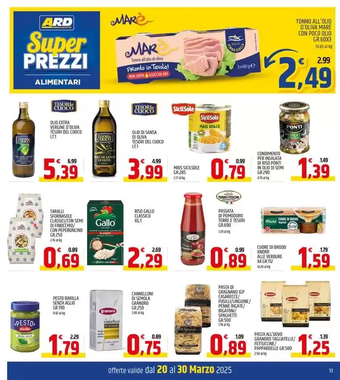 Prezzi tondi da 20 marzo a 30 marzo di 2025 - Pagina del volantino 13