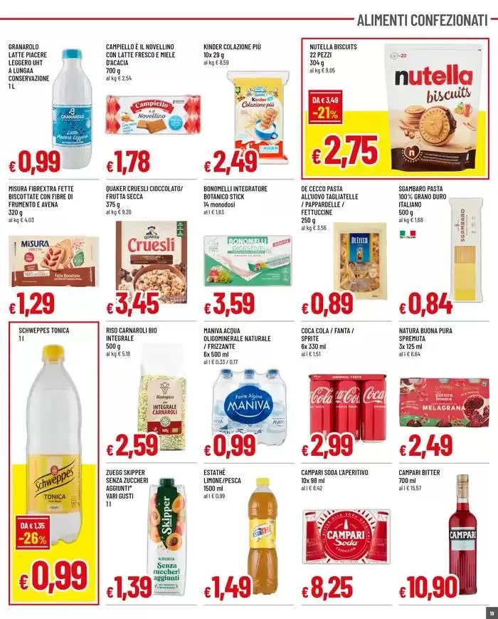 Sottocosto da 27 marzo a 5 aprile di 2025 - Pagina del volantino 19