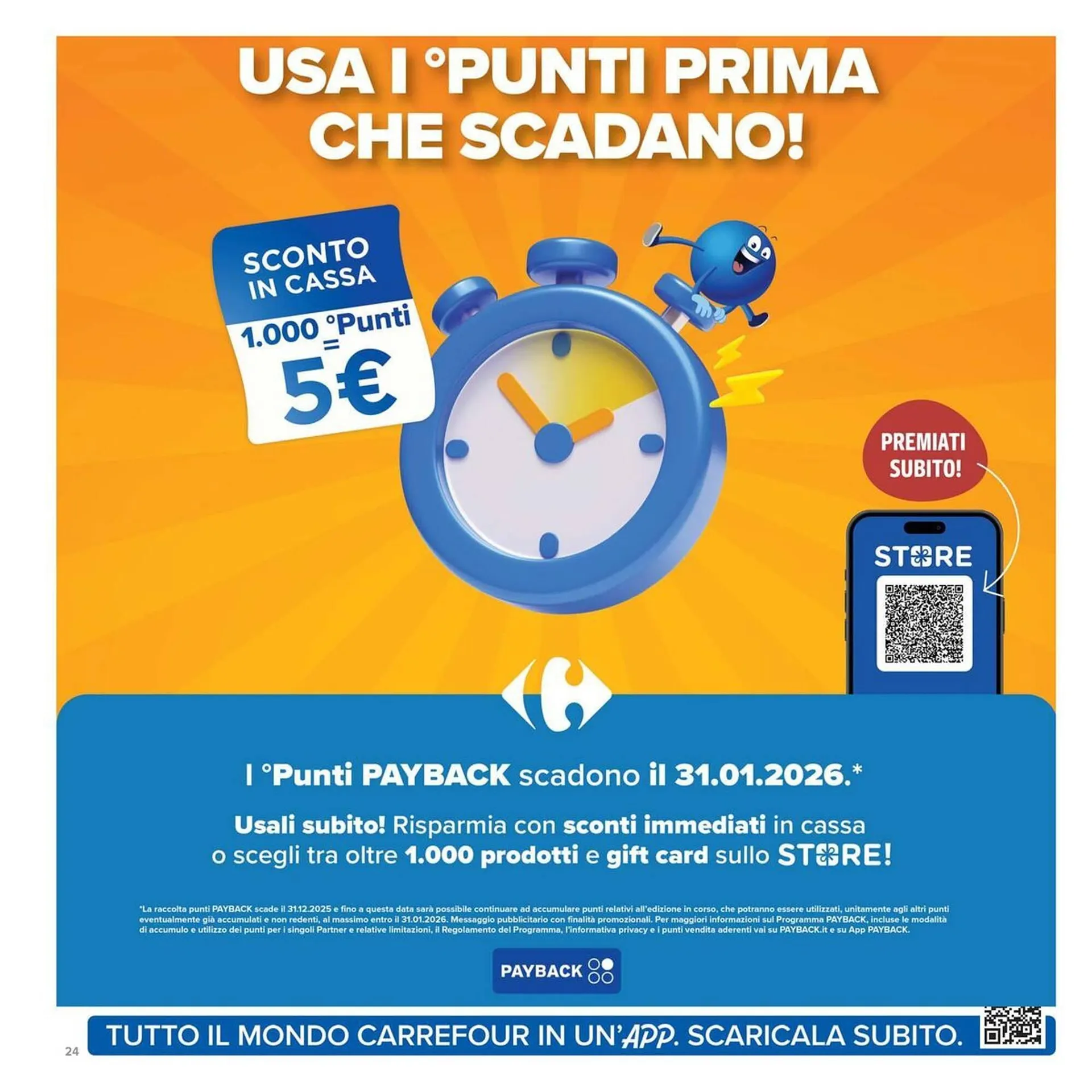 Volantino Carrefour Market da 2 dicembre a 15 dicembre di 2025 - Pagina del volantino 24